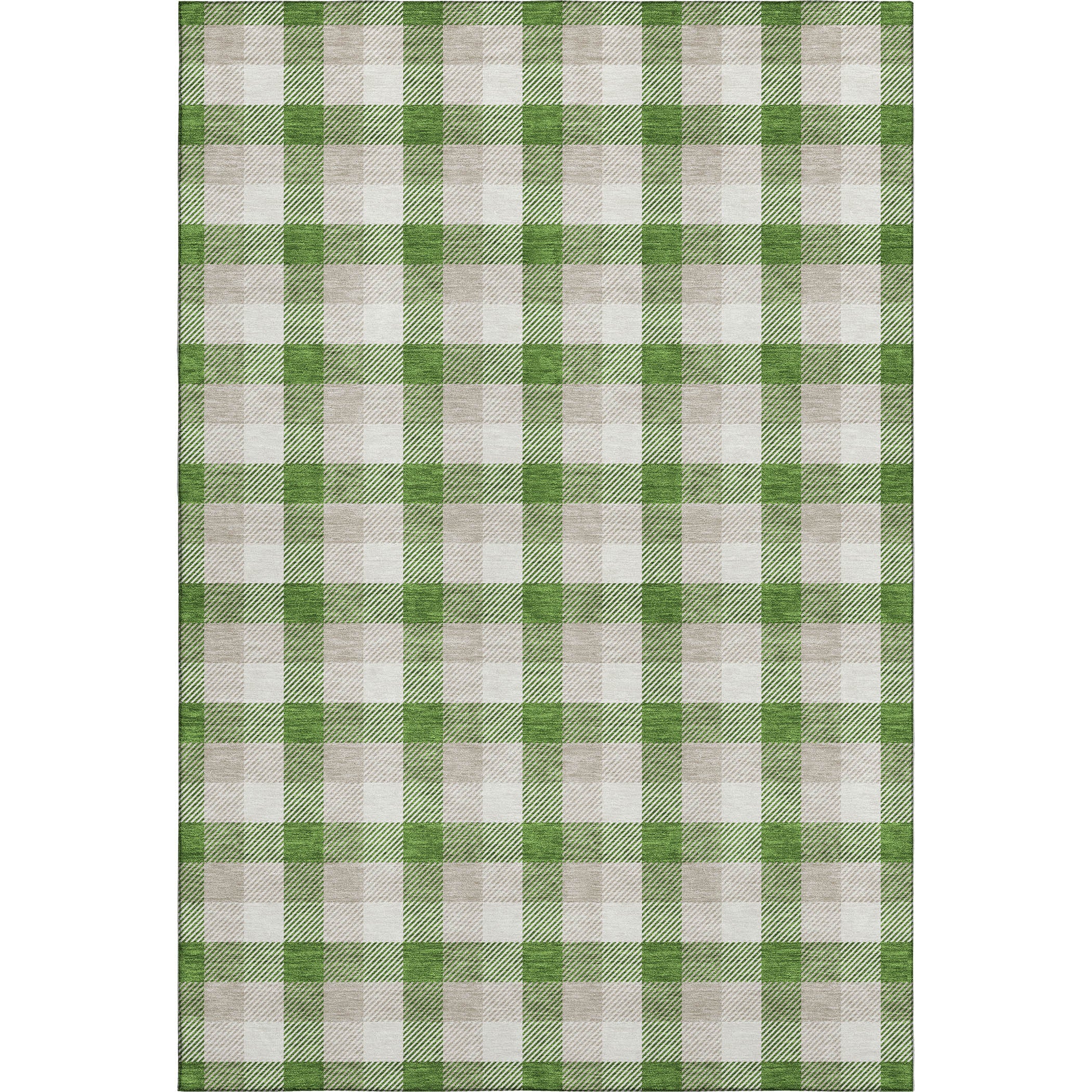 Seoul Machine Washable Transitional Emerald Green Rug 2'6" x 3'10" #shape_Rectangle