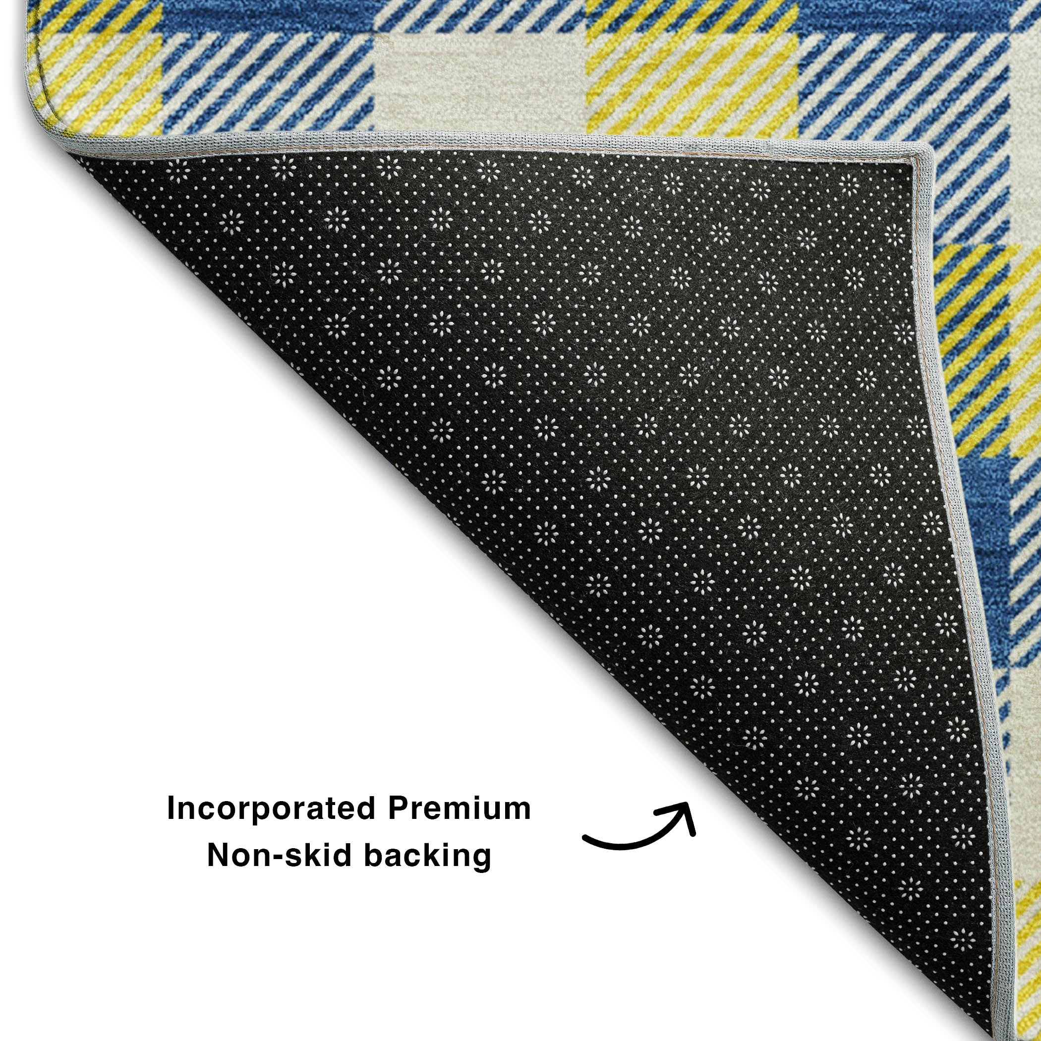 Seoul Machine Washable Transitional Yellow Gold Rug 1'8" x 2'6" #shape_Rectangle
