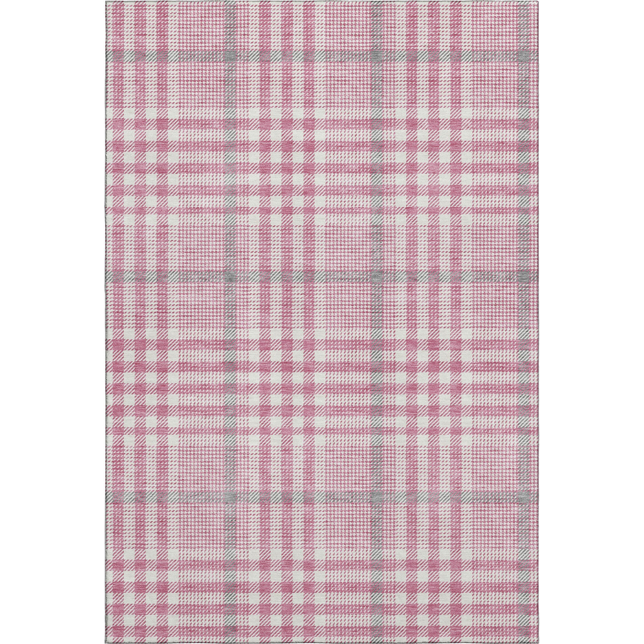 Montevideo Machine Washable Transitional Blush Pink Rug 2'6" x 3'10" #shape_Rectangle