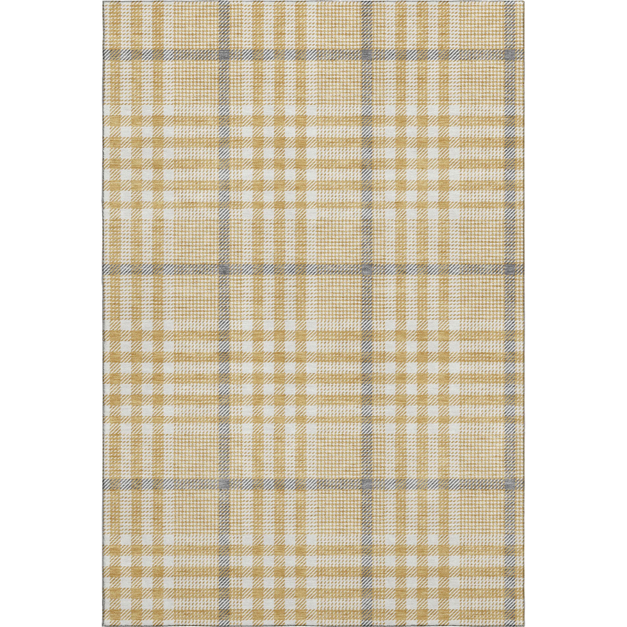 Montevideo Machine Washable Transitional Gold Rug 2'6" x 3'10" #shape_Rectangle