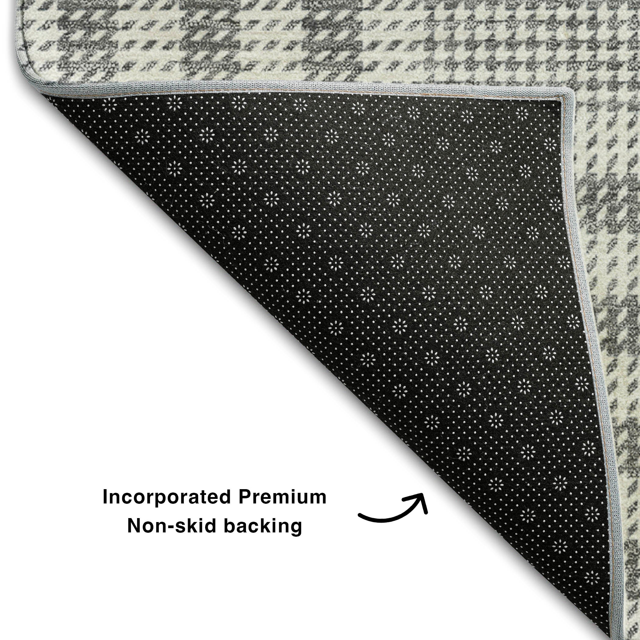 Montevideo Machine Washable Transitional Gray Rug 1'8" x 2'6" #shape_Rectangle