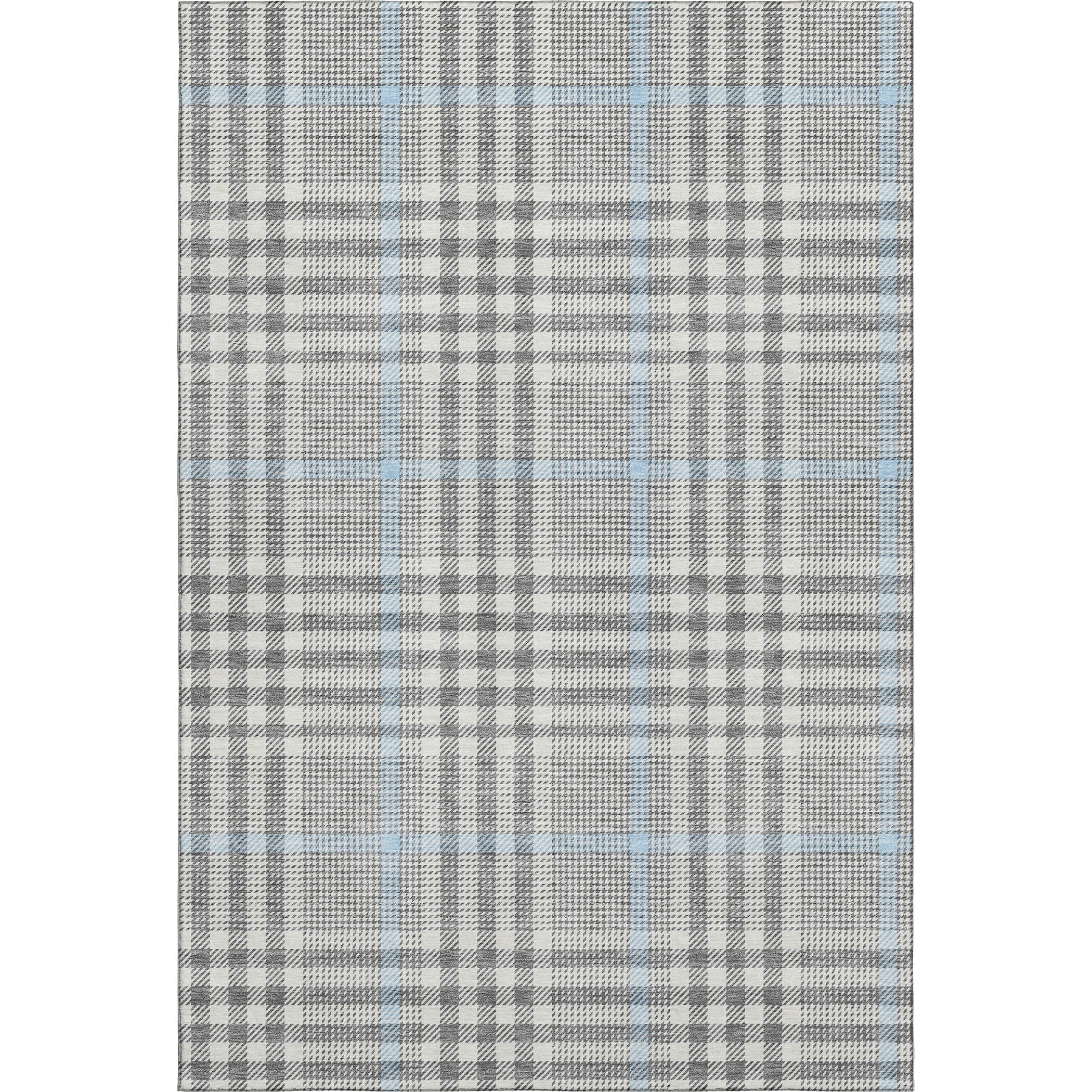 Montevideo Machine Washable Transitional Gray Rug 2'6" x 3'10" #shape_Rectangle