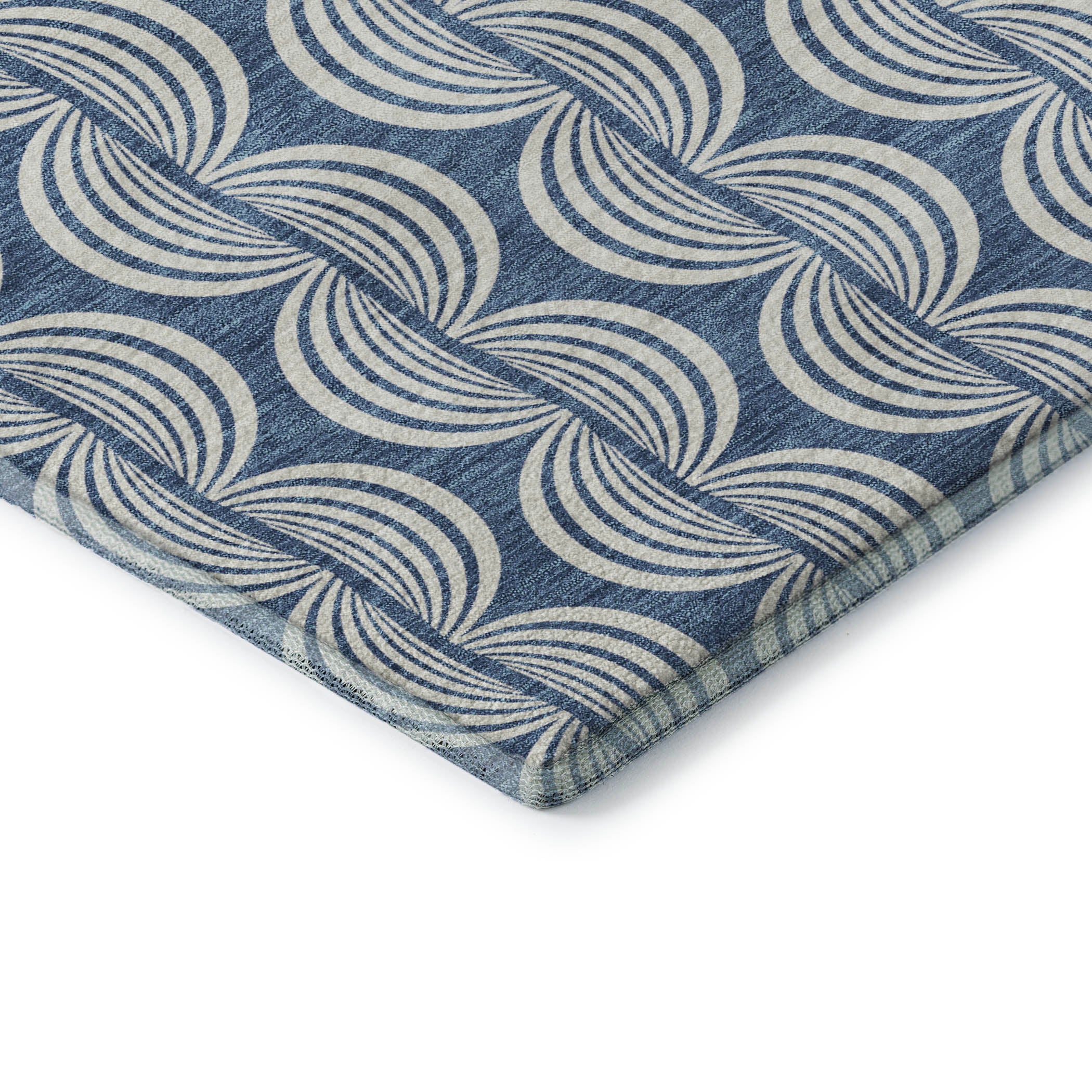 Montevideo Machine Washable Transitional Denim Blue Rug 1'8" x 2'6" #shape_Rectangle
