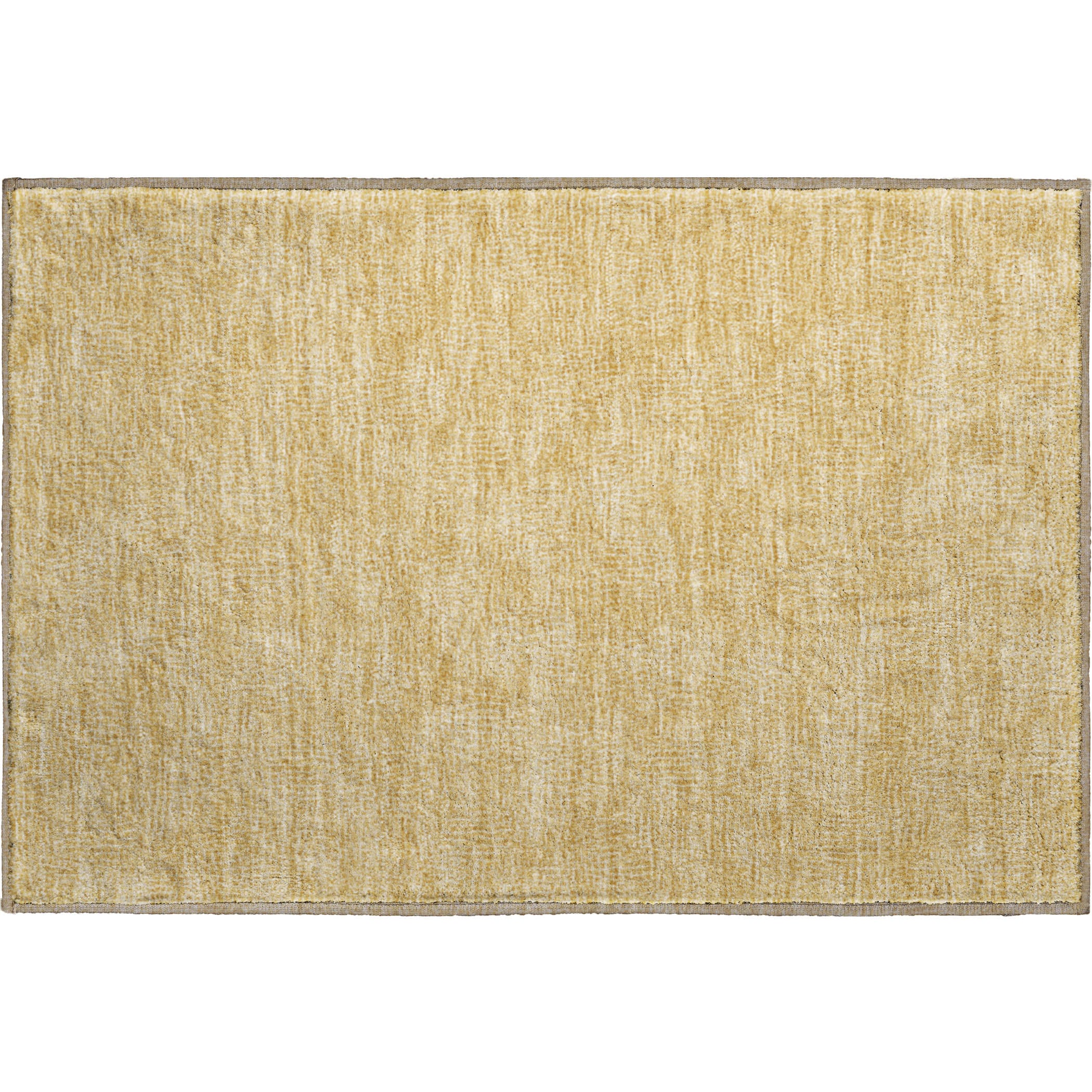 Split Machine Washable Transitional Gold Rug 1'8" x 2'6" #shape_Rectangle