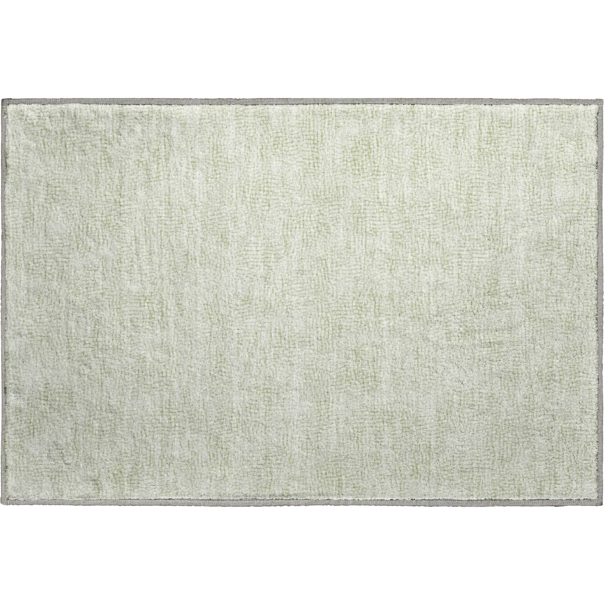 Seoul Machine Washable Transitional Aloe Green Rug 1'8" x 2'6" #shape_Rectangle