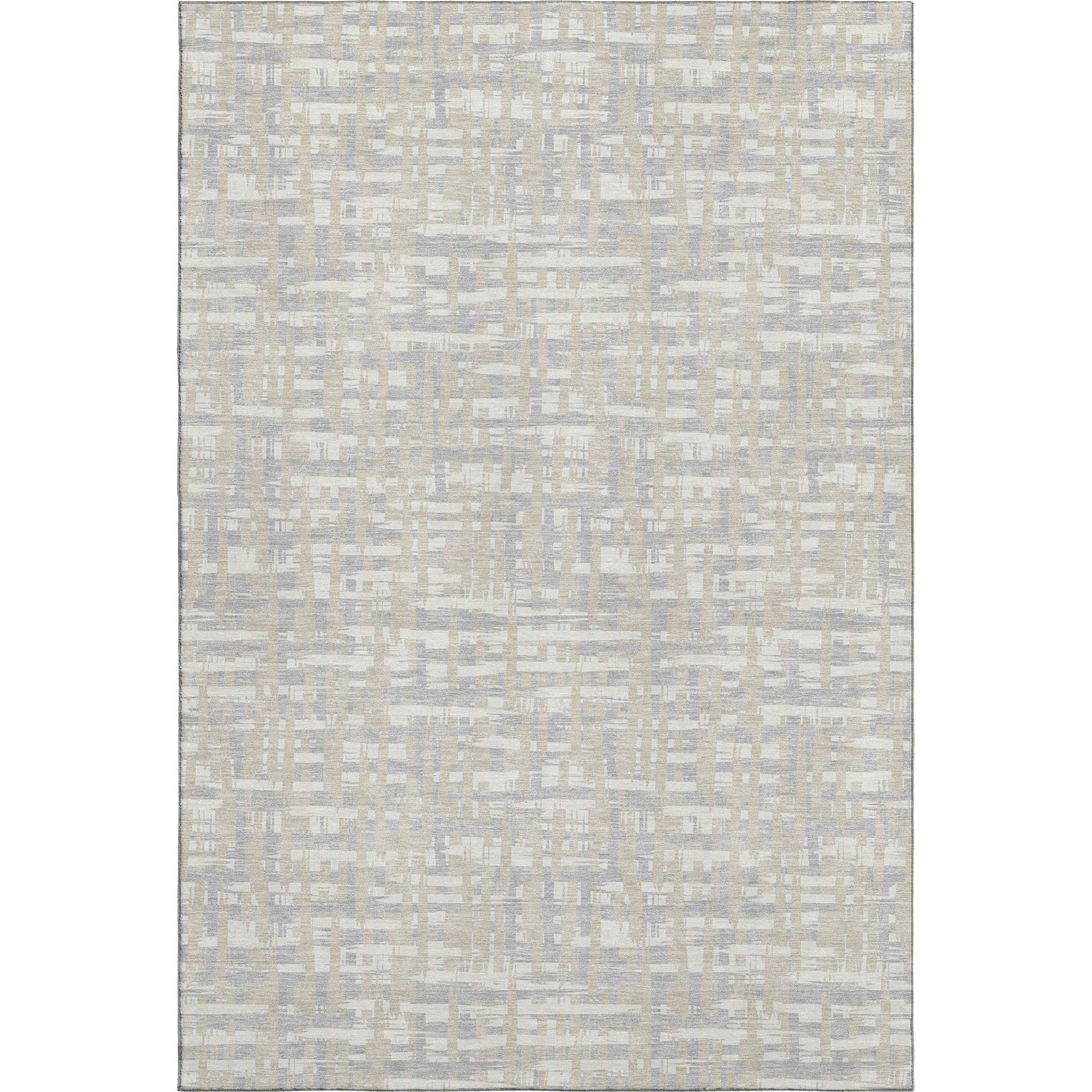 Luang Prabang Machine Washable Transitional Beige Brown Rug 2'6" x 3'10" #shape_Rectangle