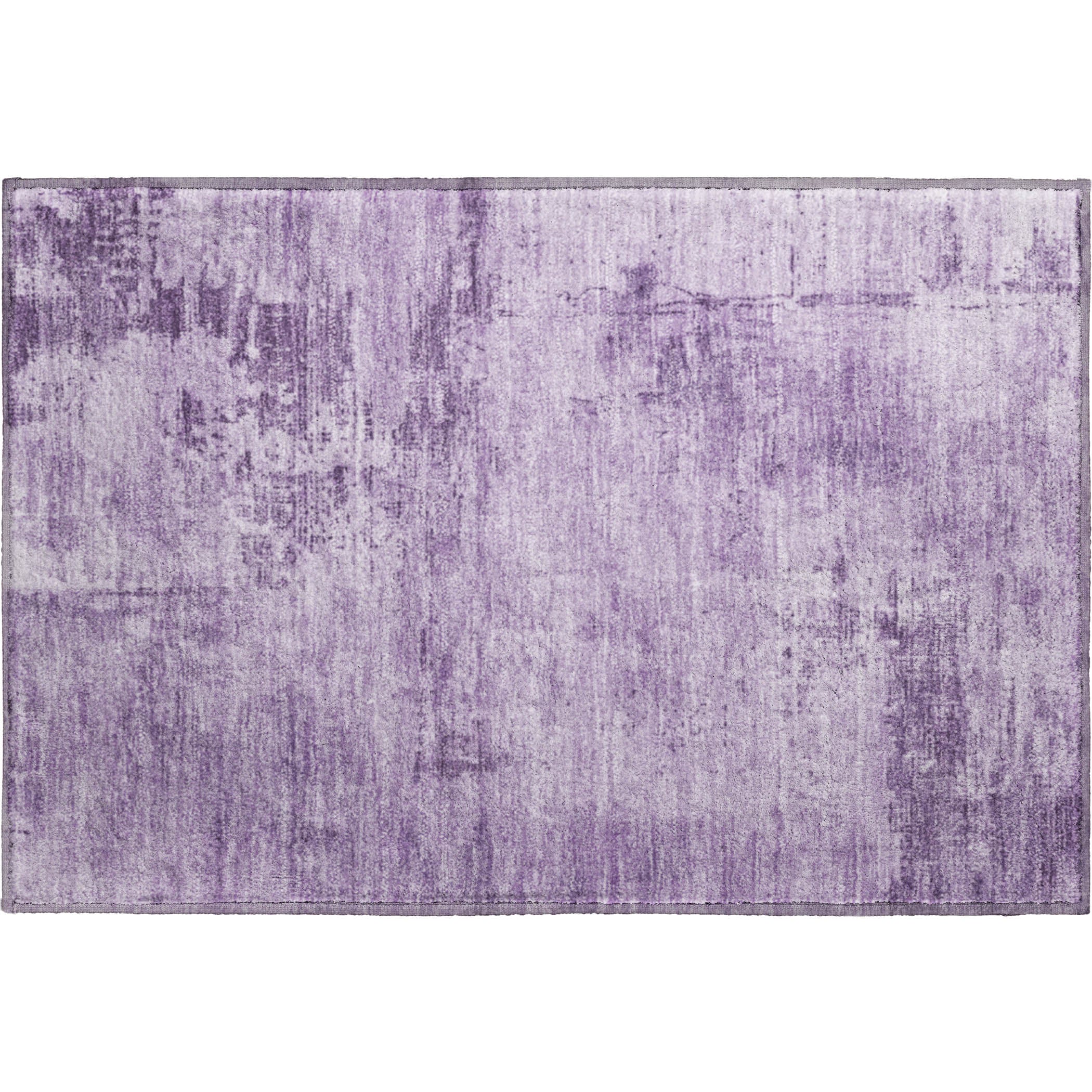 Antigua Machine Washable Transitional Lavender Purple Rug 1'8" x 2'6" #shape_Rectangle