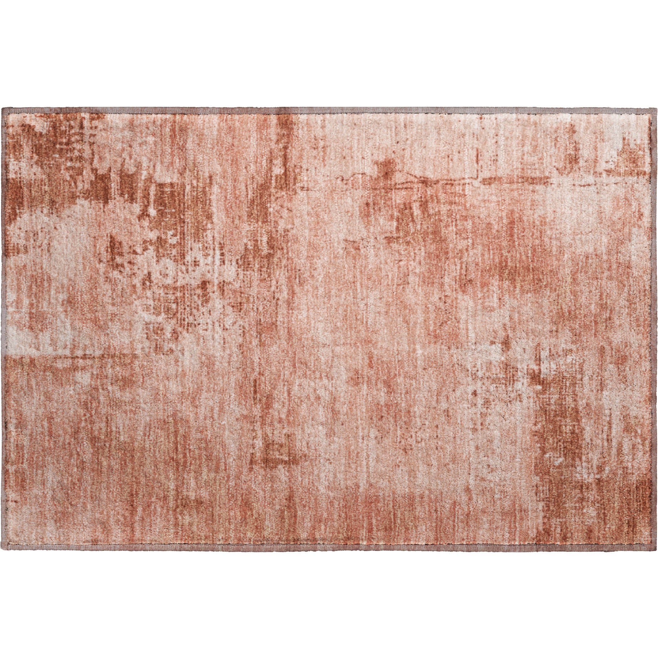 Antigua Machine Washable Transitional Paprika Orange Rug 1'8" x 2'6" #shape_Rectangle