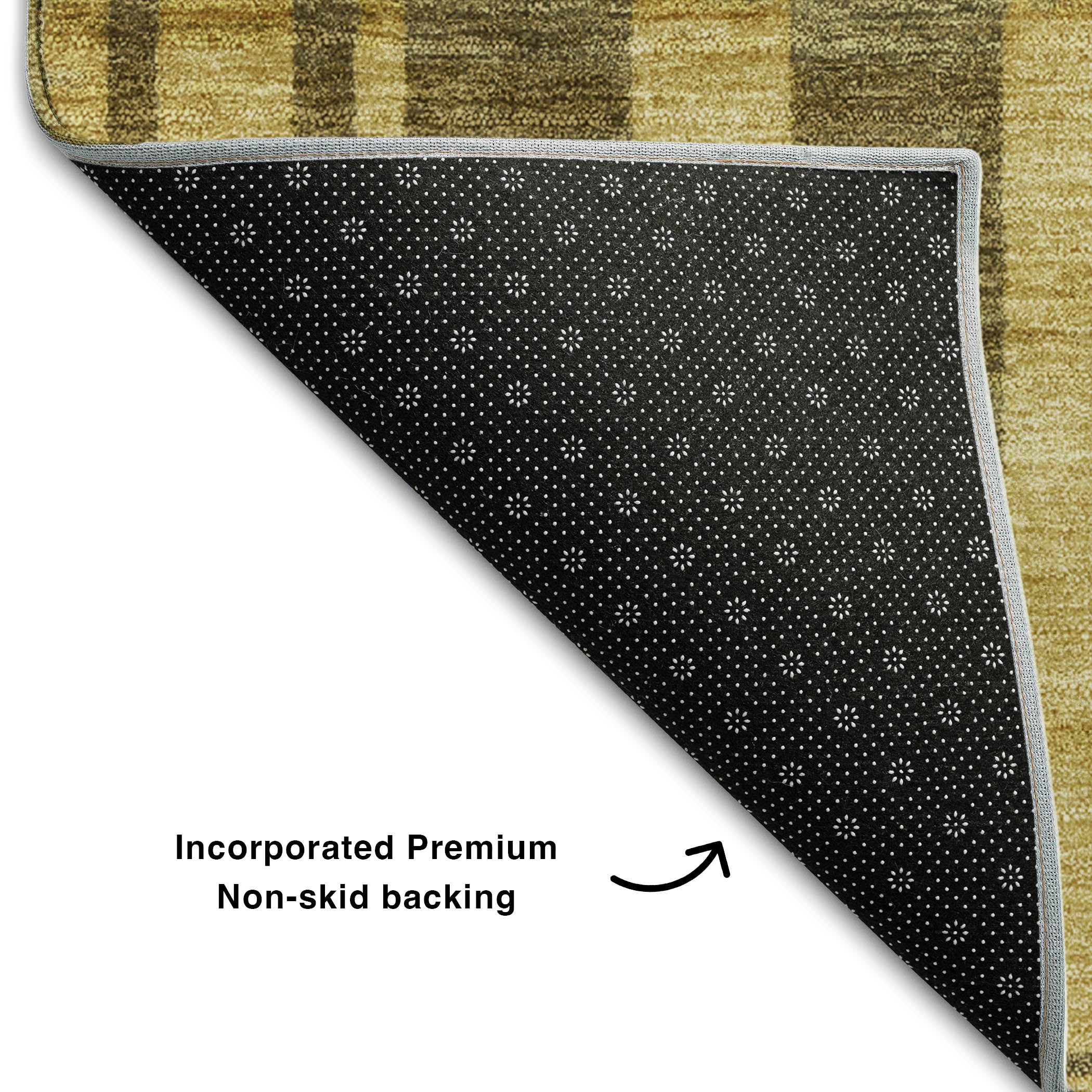 Santorini Machine Washable Transitional Gold Rug 1'8" x 2'6" #shape_Rectangle