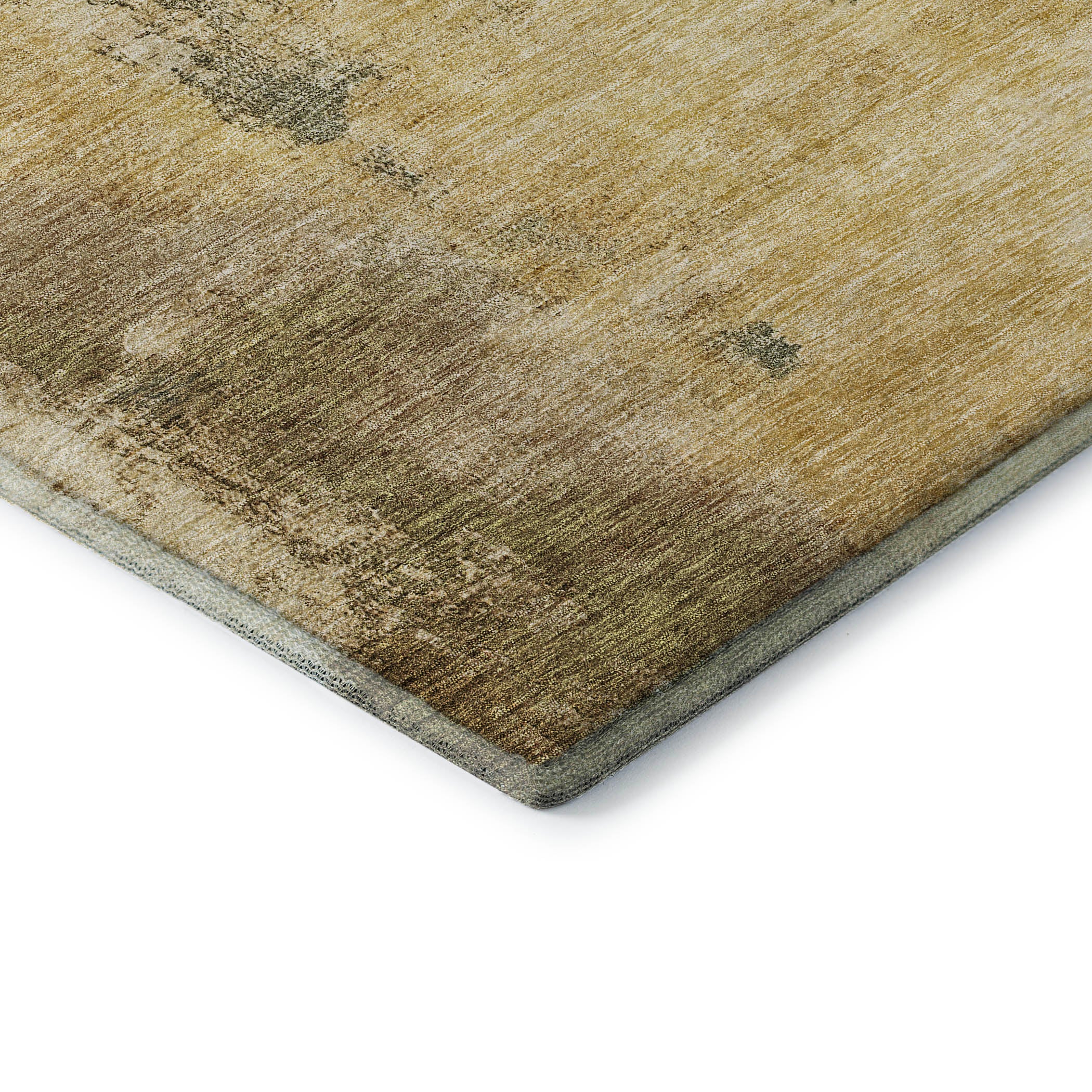 Luang Prabang Machine Washable Transitional Sage Green Rug 1'8" x 2'6" #shape_Rectangle