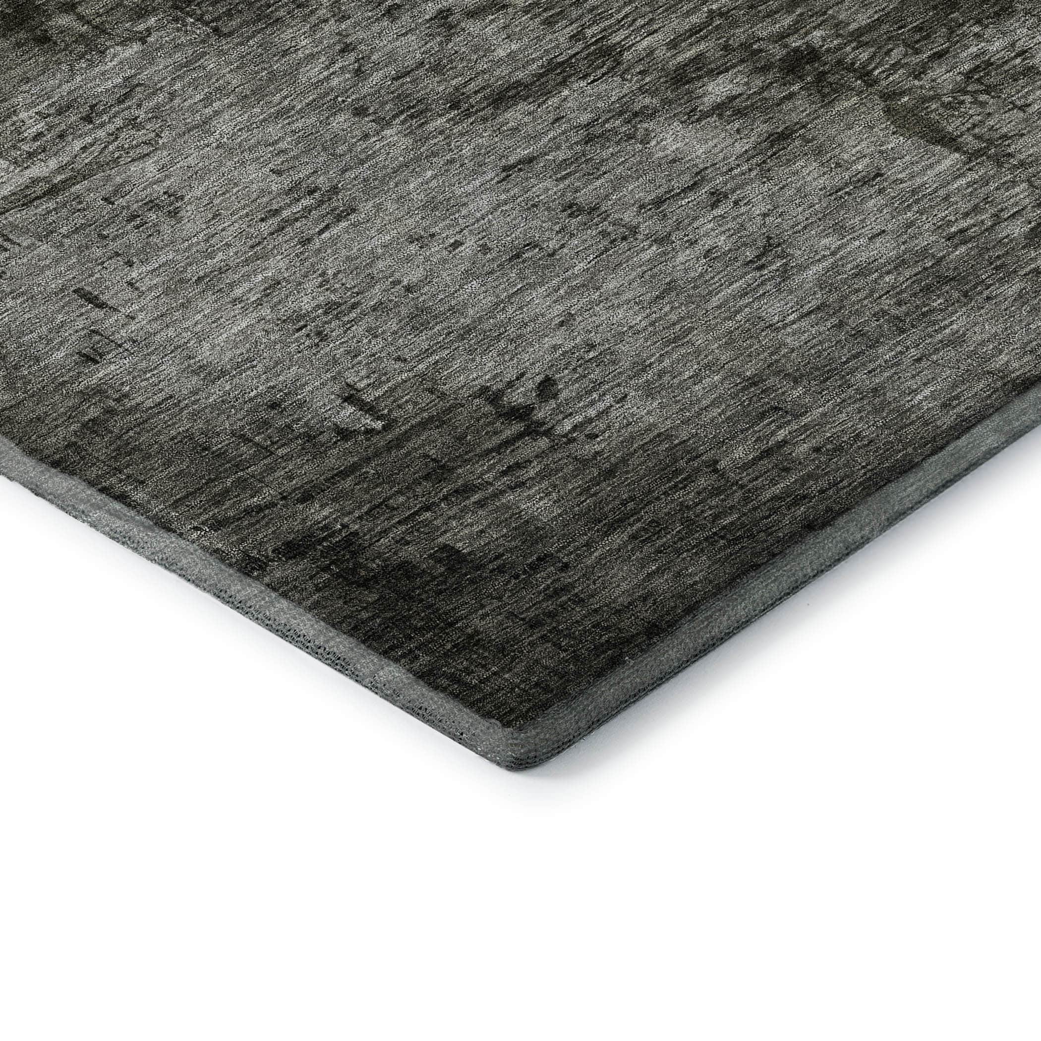 Kathmandu Machine Washable Transitional Taupe Brown Rug 1'8" x 2'6" #shape_Rectangle