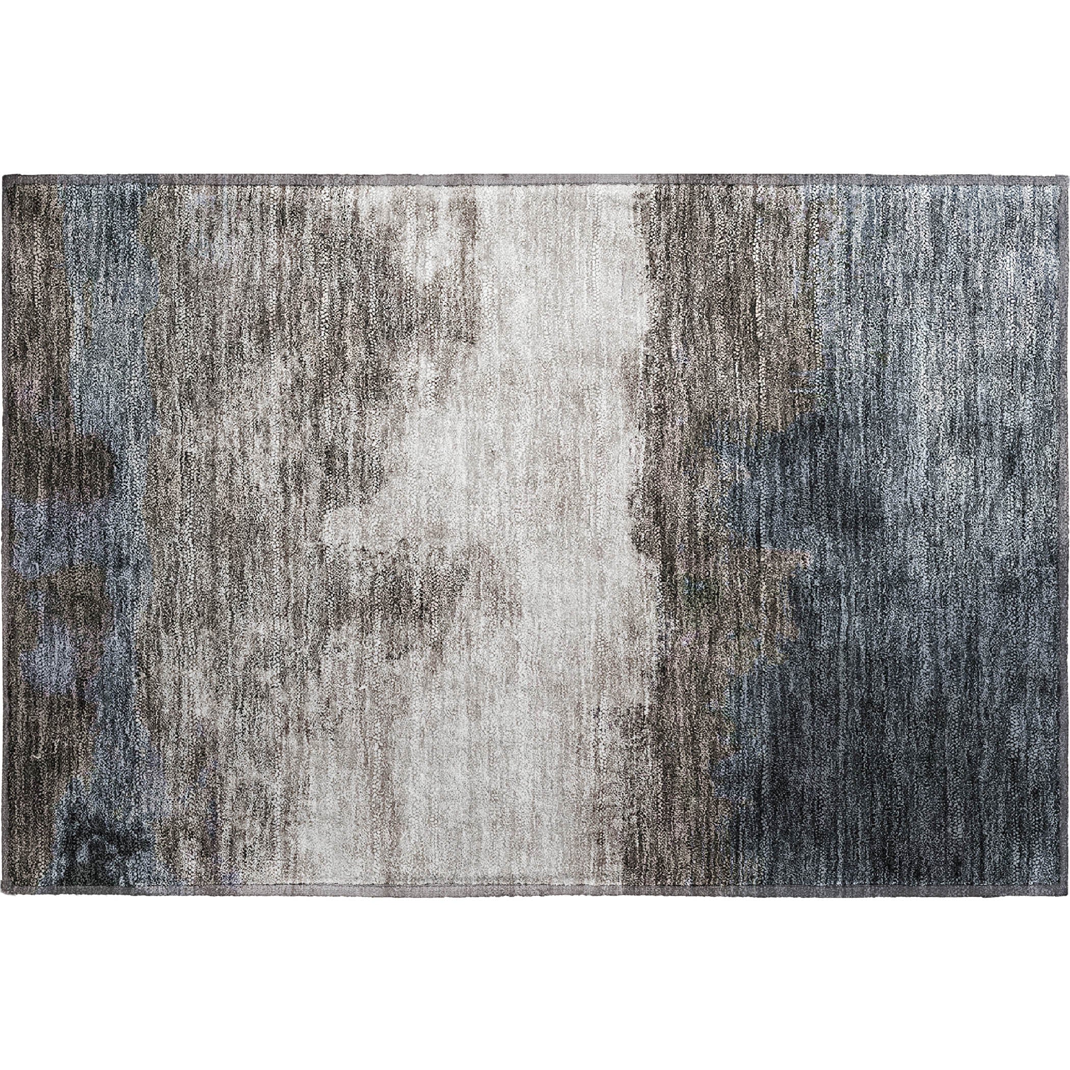 Tallinn Machine Washable Transitional Gray Rug 1'8" x 2'6" #shape_Rectangle