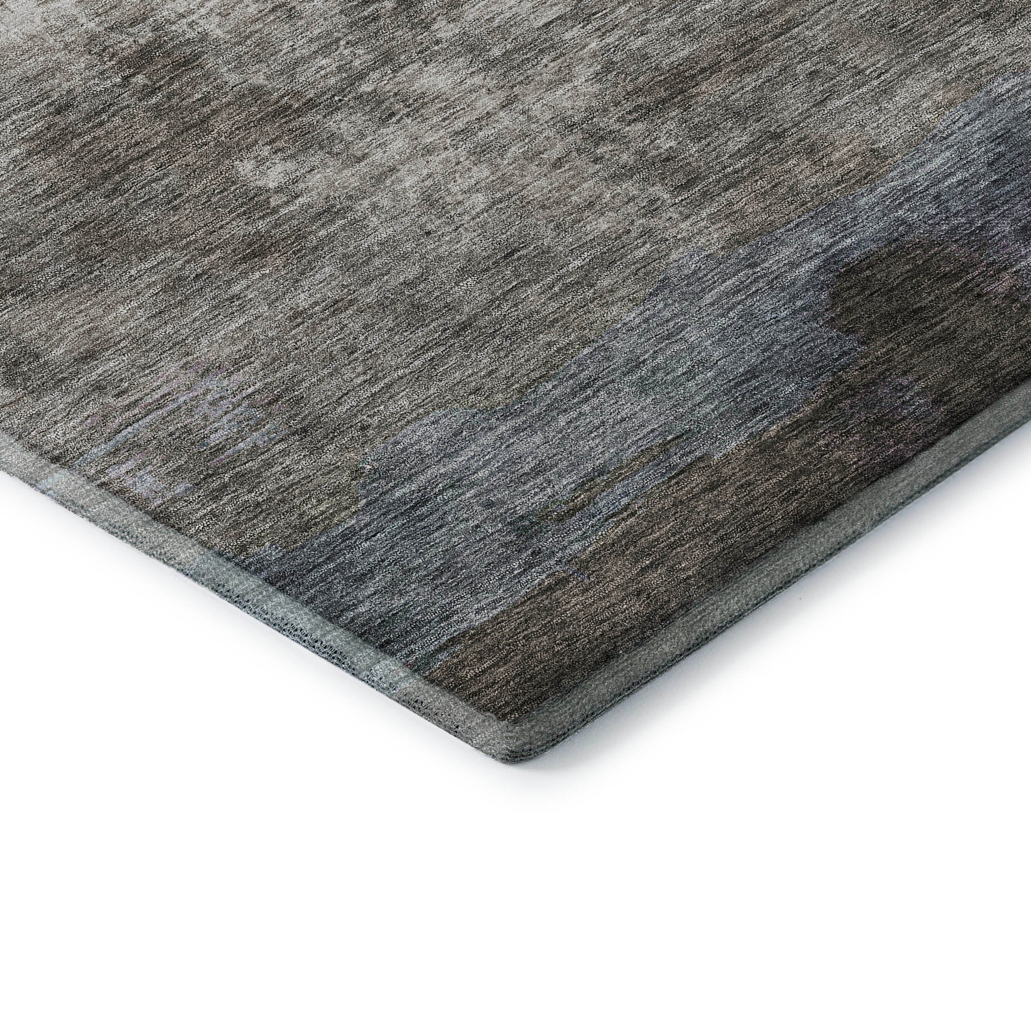 Tallinn Machine Washable Transitional Gray Rug 1'8" x 2'6" #shape_Rectangle