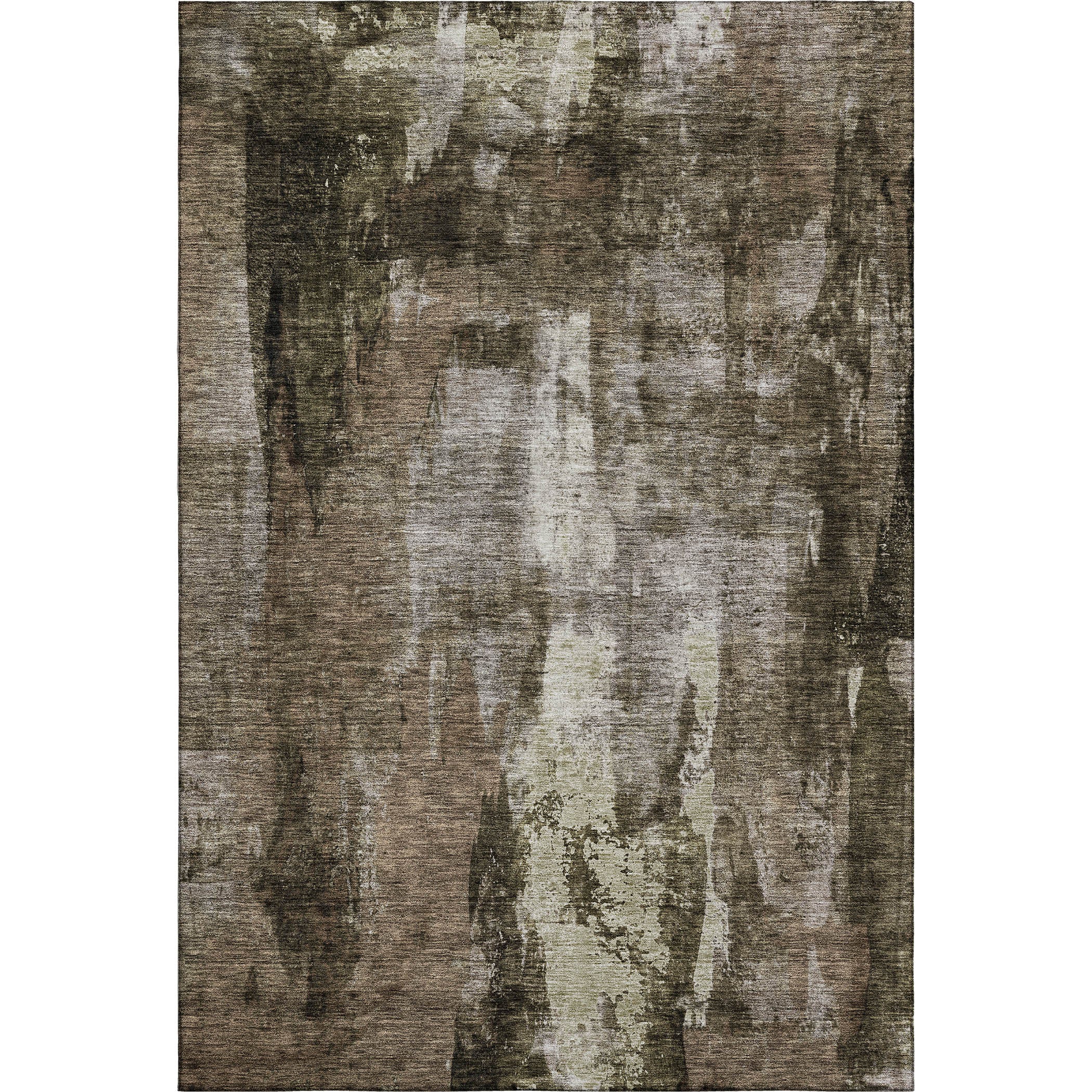 Dubrovnik Machine Washable Transitional Brown Rug 2'6" x 3'10" #shape_Rectangle