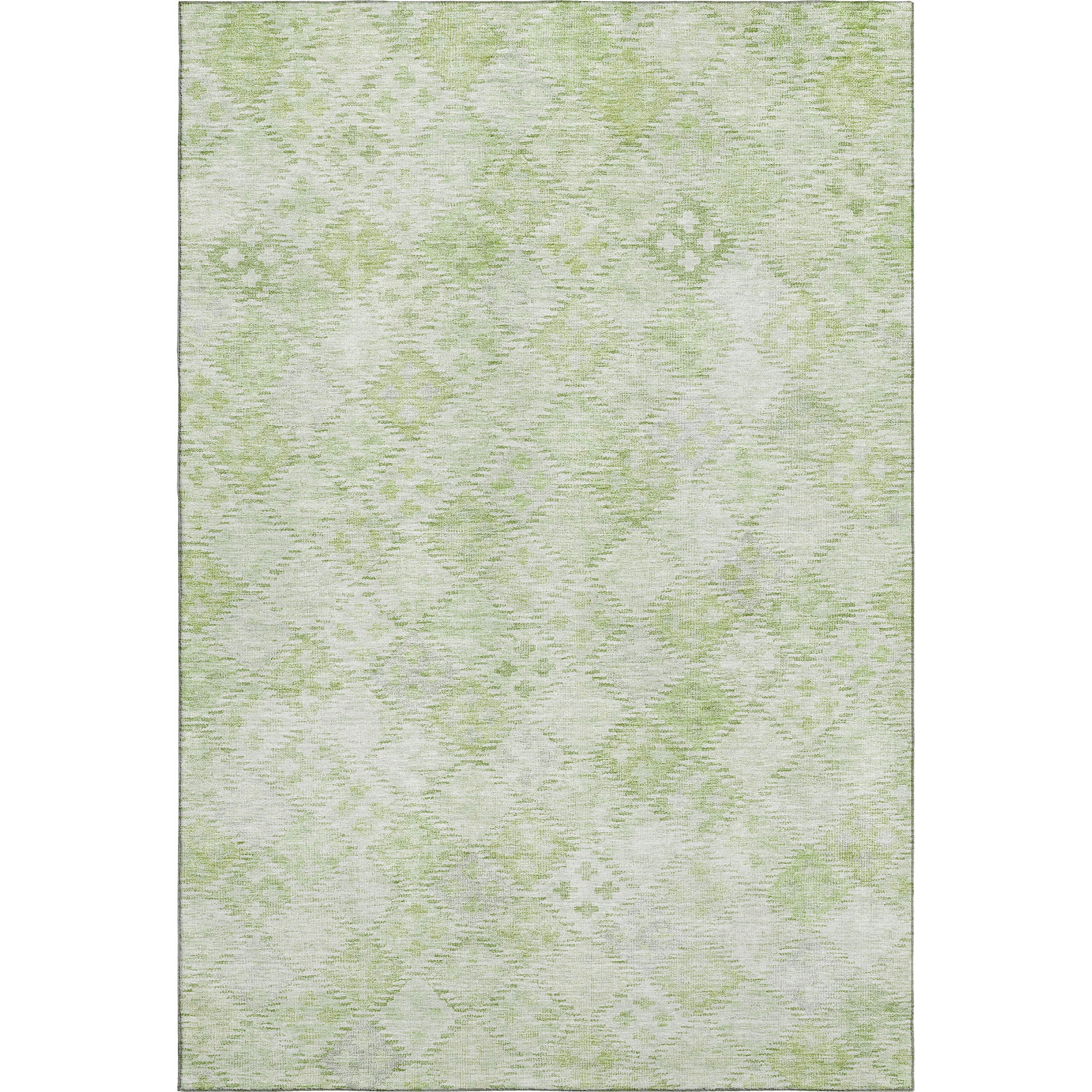 Antigua Machine Washable Transitional Sage Green Rug 2'6" x 3'10" #shape_Rectangle