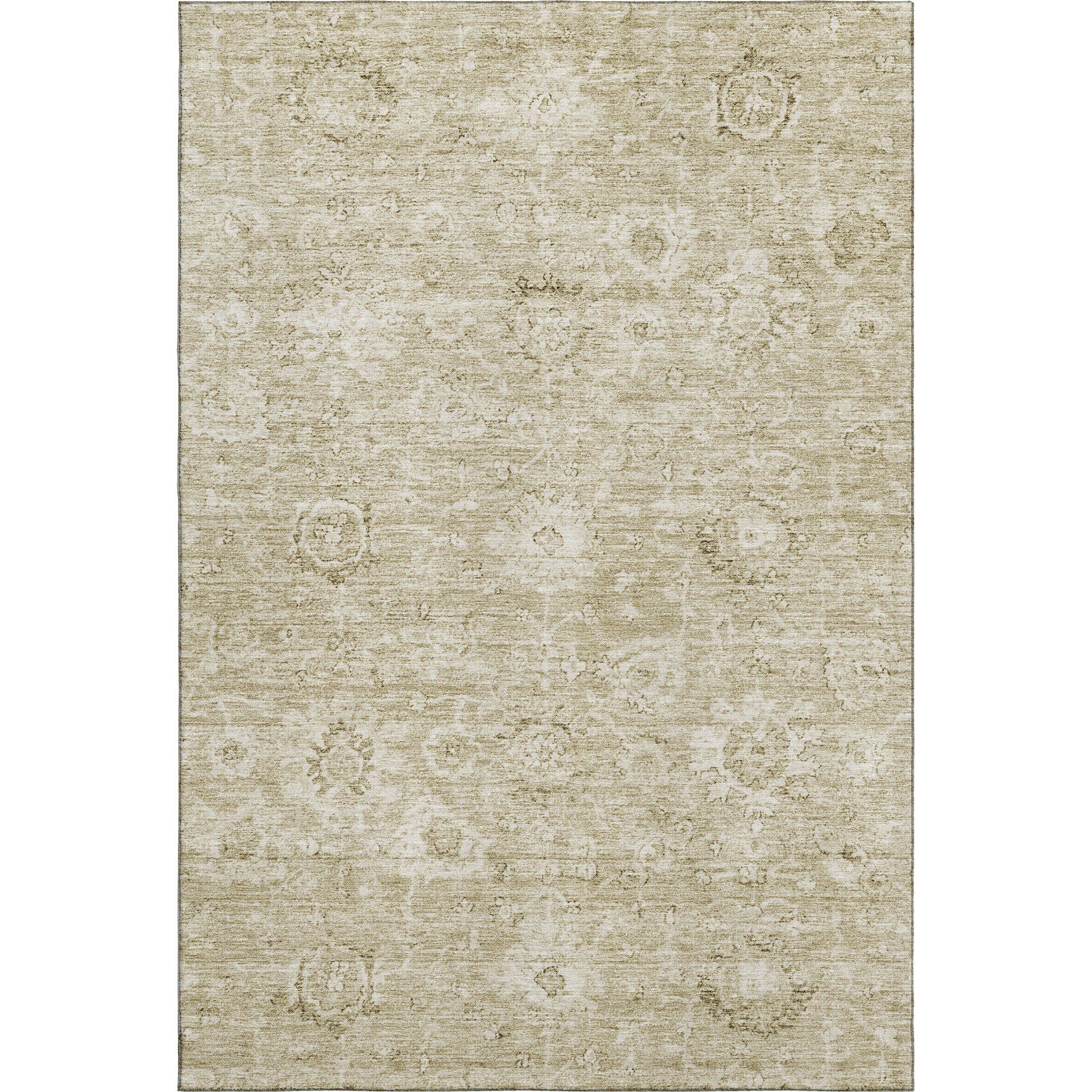 Sarajevo Machine Washable Transitional Beige Brown Rug 2'6" x 3'10" #shape_Rectangle