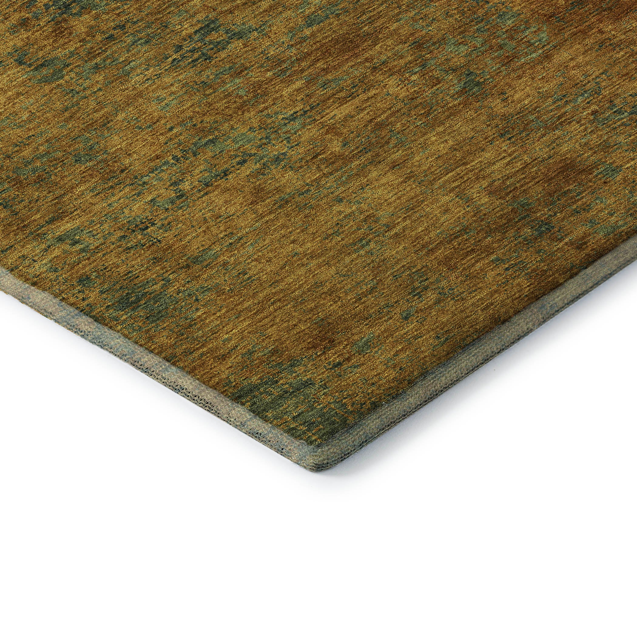 Reykjavik Machine Washable Transitional Copper Orange Rug 1'8" x 2'6" #shape_Rectangle