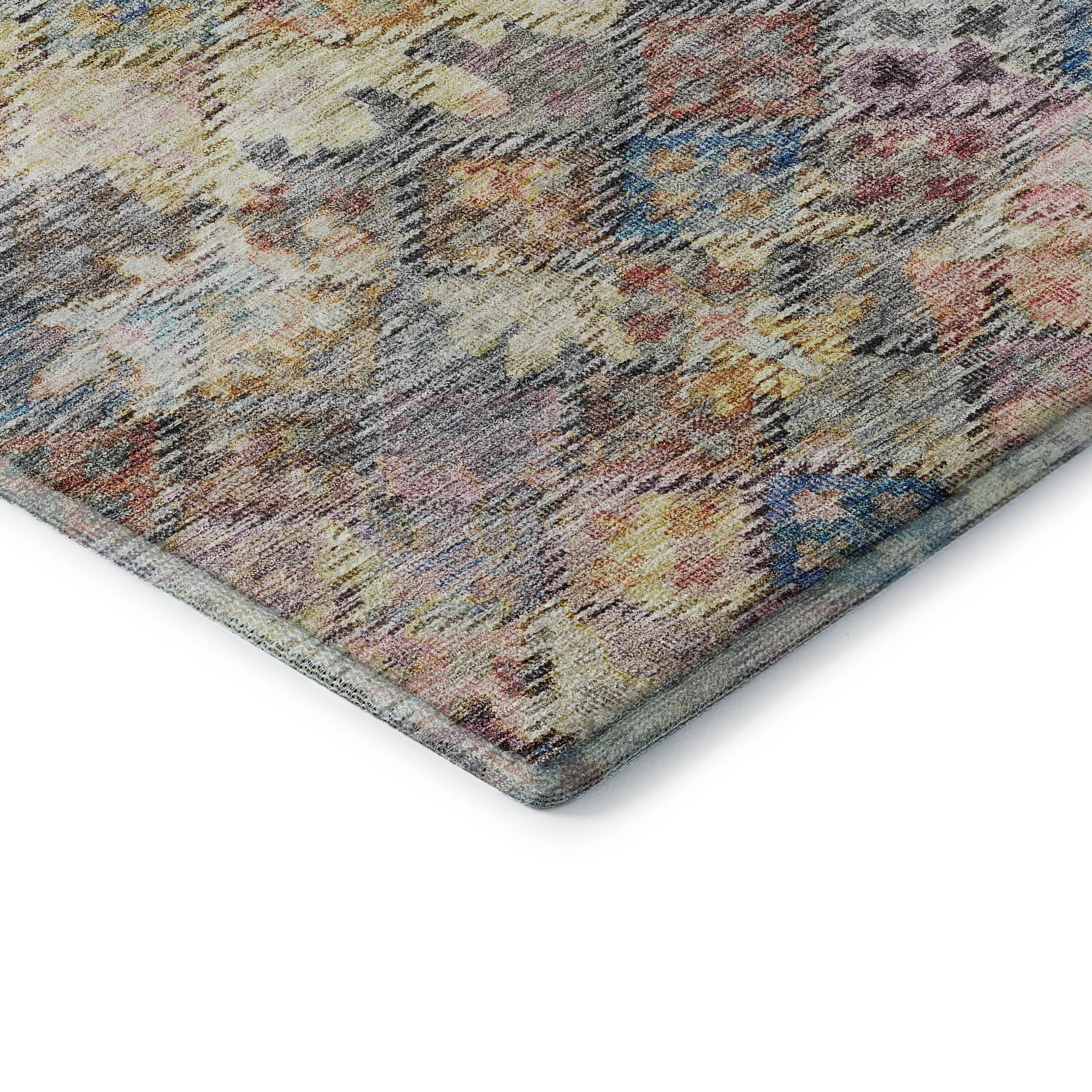 Mostar Machine Washable Traditional Gold Rug 1'8" x 2'6" #shape_Rectangle