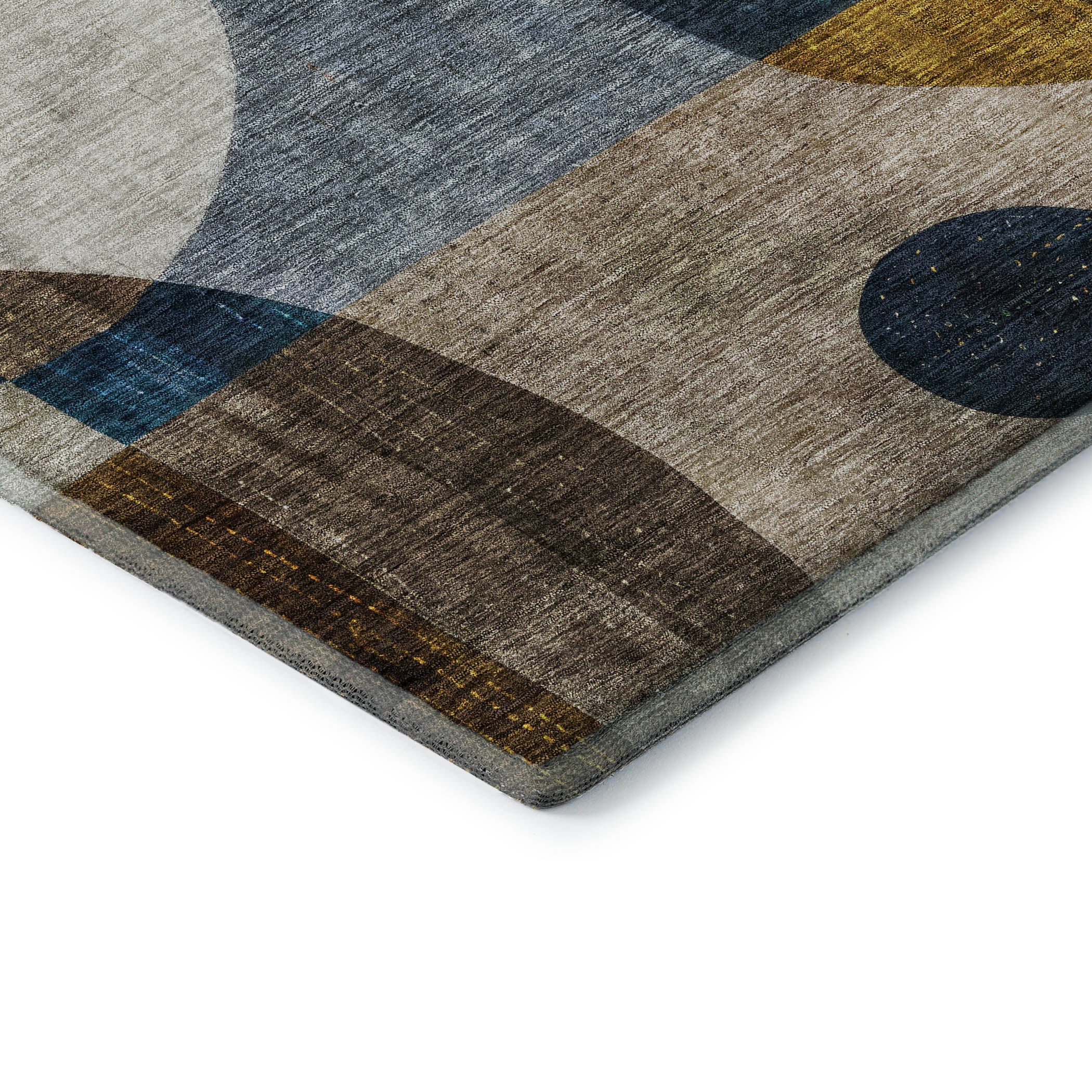 Mostar Machine Washable Transitional Blue Rug 1'8" x 2'6" #shape_Rectangle