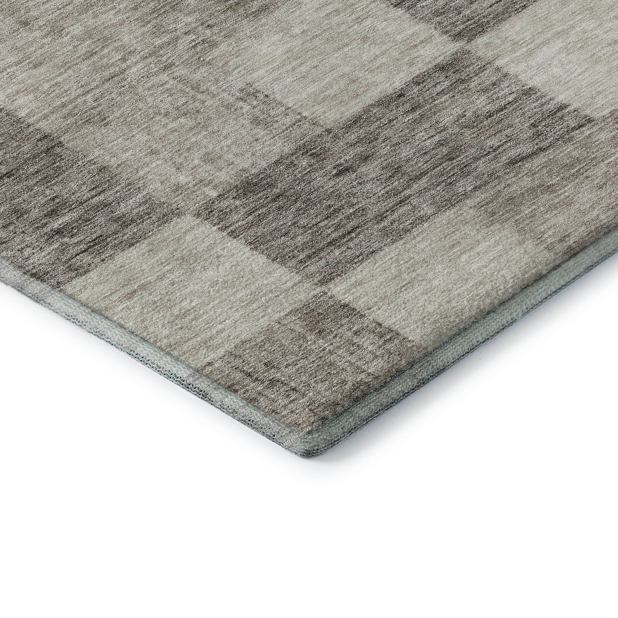 Cairo Machine Washable Transitional Beige Brown Rug 1'8" x 2'6" #shape_Rectangle