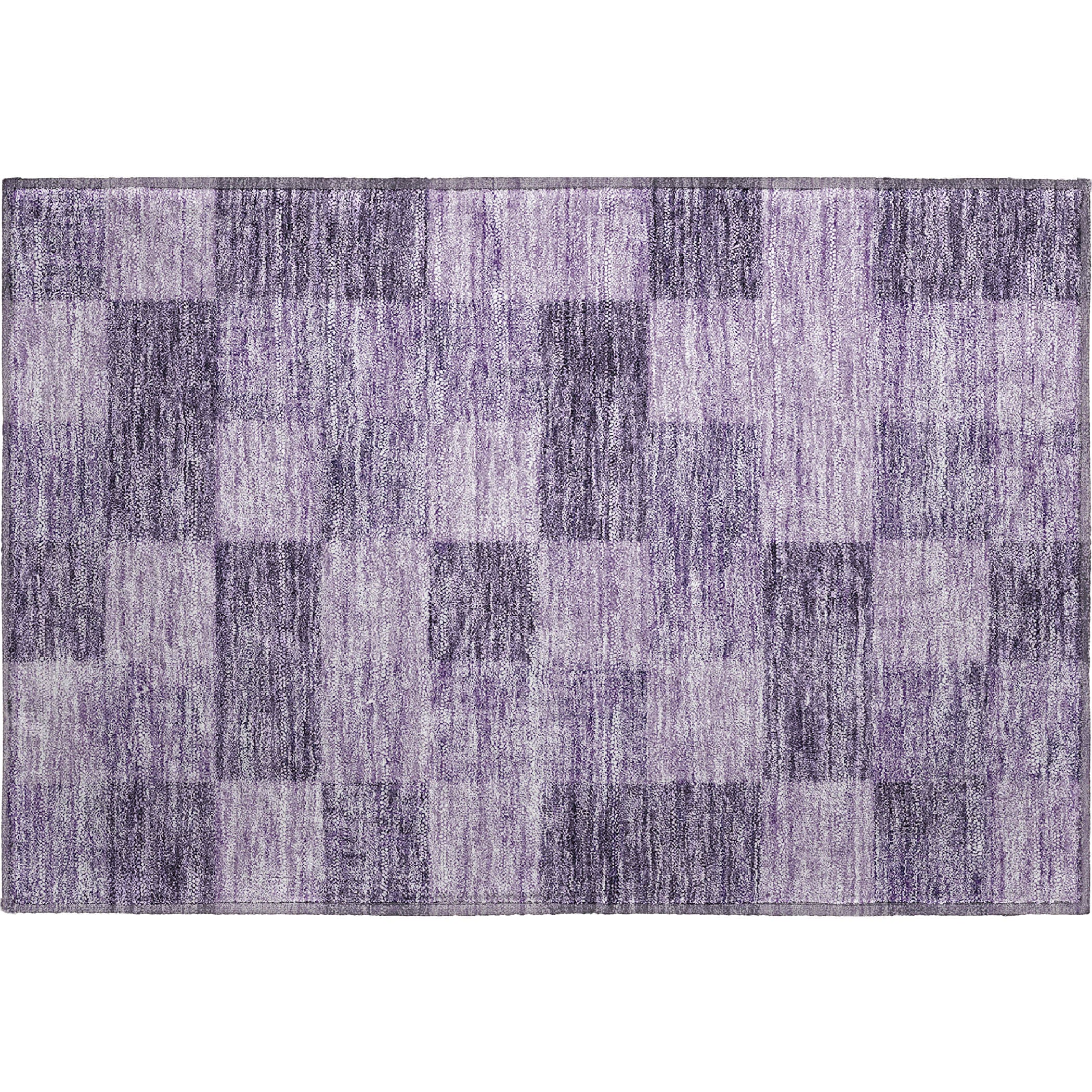 Cairo Machine Washable Transitional Purple Rug 1'8" x 2'6" #shape_Rectangle