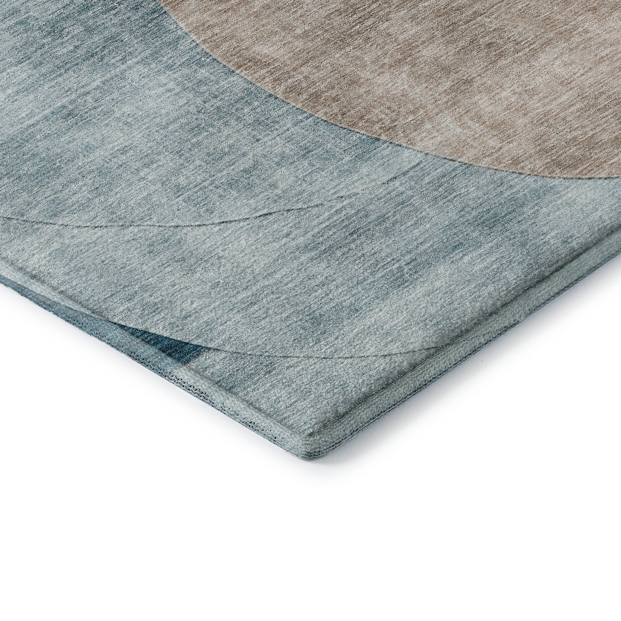 Lisbon Machine Washable Transitional Rust Orange Rug 1'8" x 2'6" #shape_Rectangle
