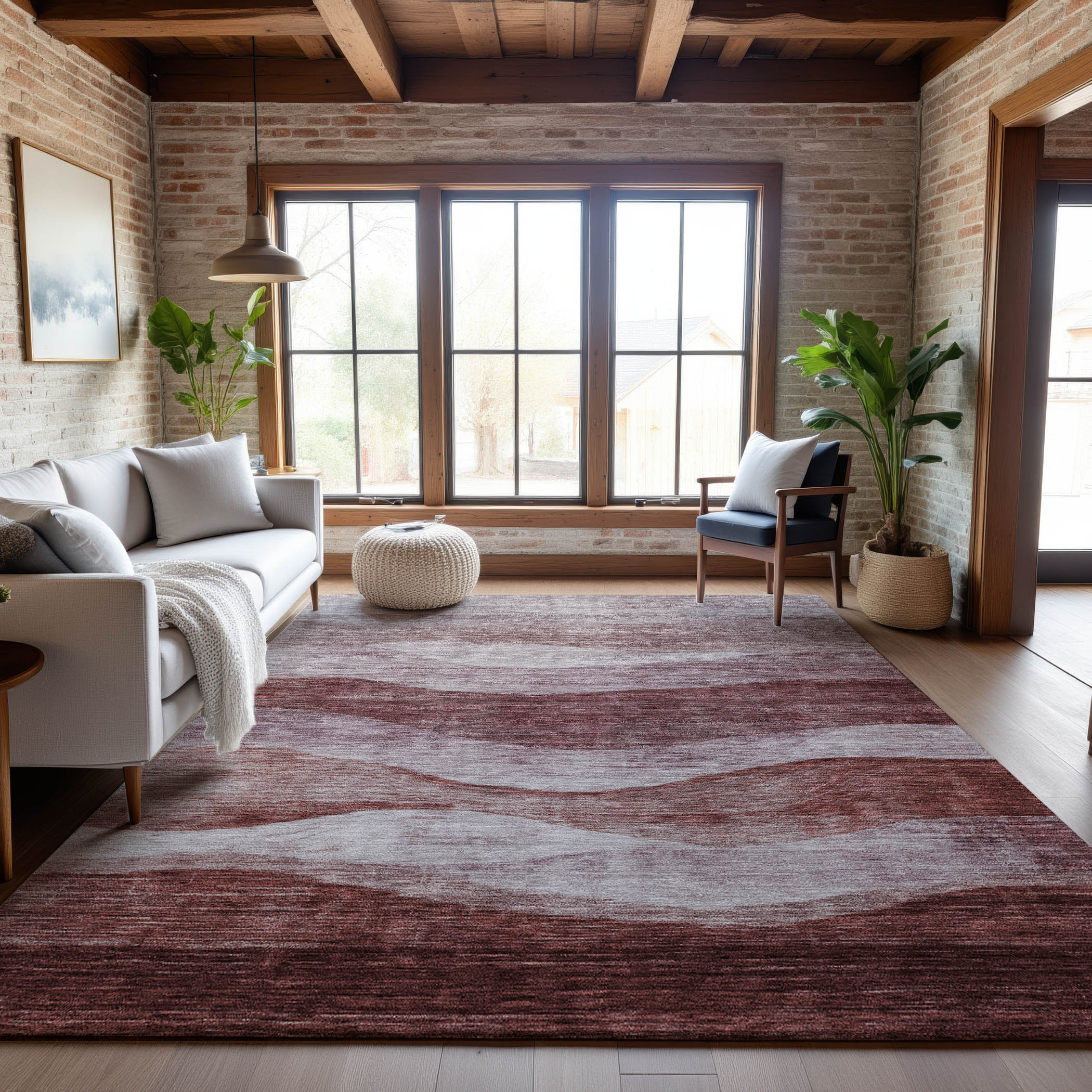 Cusco Machine Washable Transitional Blush Pink Rug 2'6" x 3'10" #shape_Rectangle