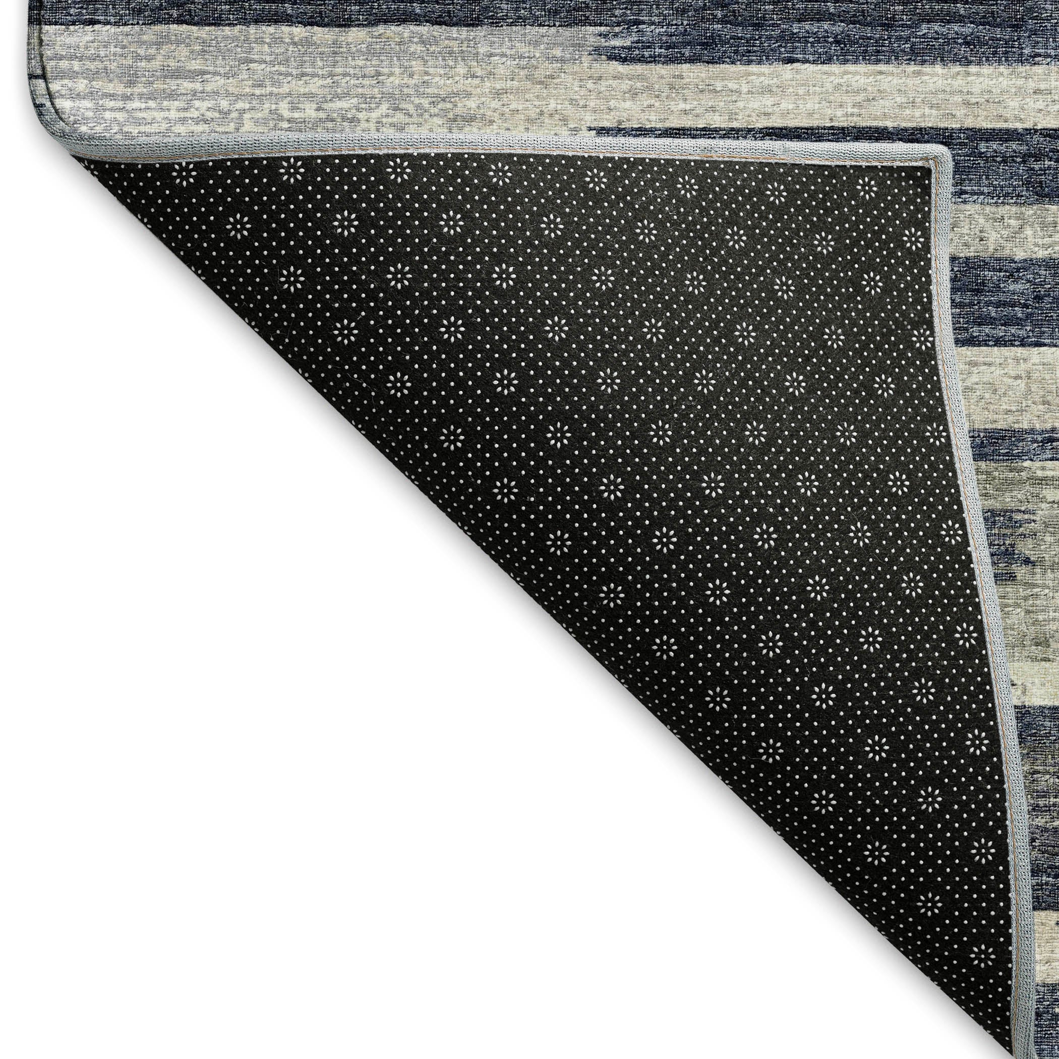 Marrakech Machine Washable Transitional Gray Rug 1'8" x 2'6" #shape_Rectangle