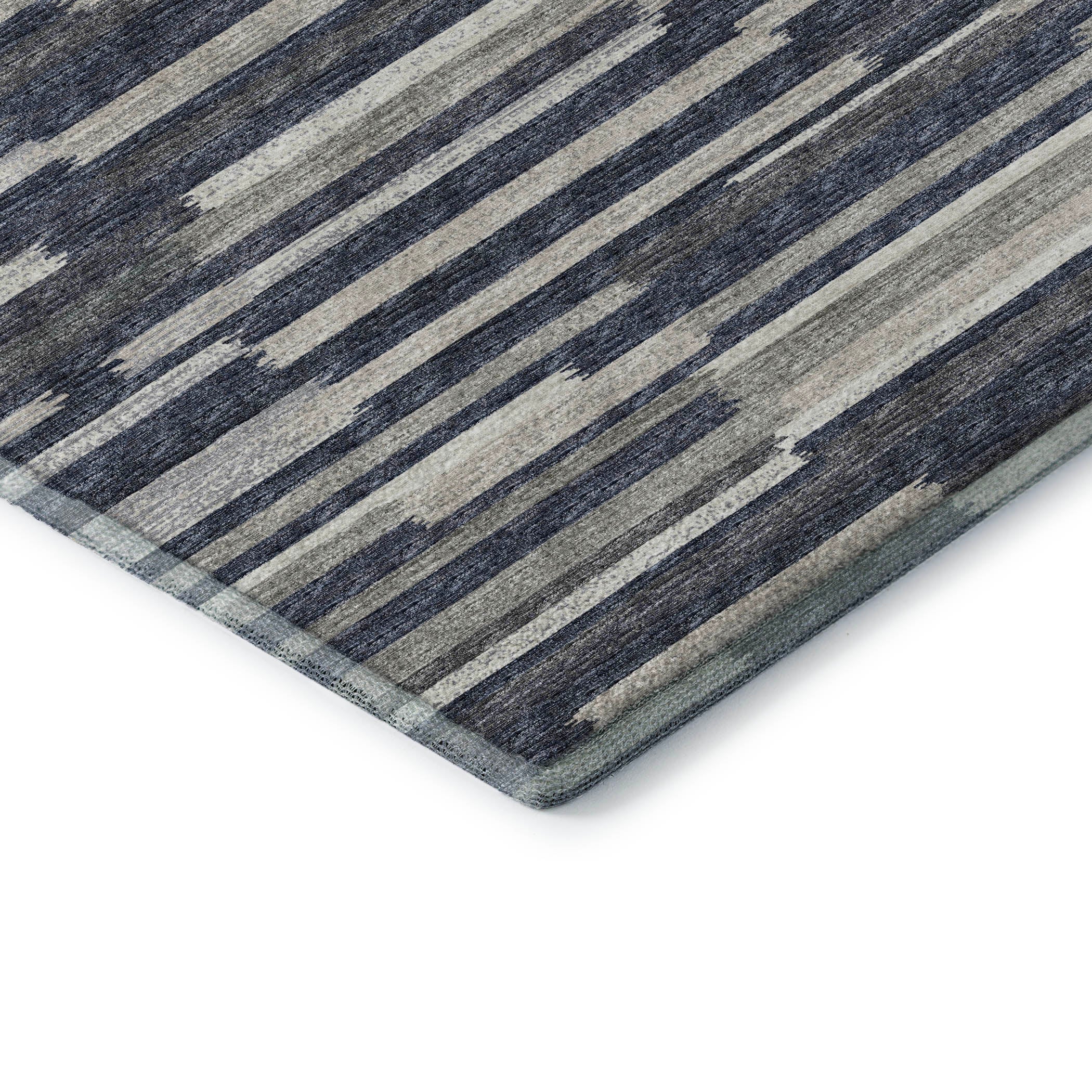 Marrakech Machine Washable Transitional Gray Rug 1'8" x 2'6" #shape_Rectangle