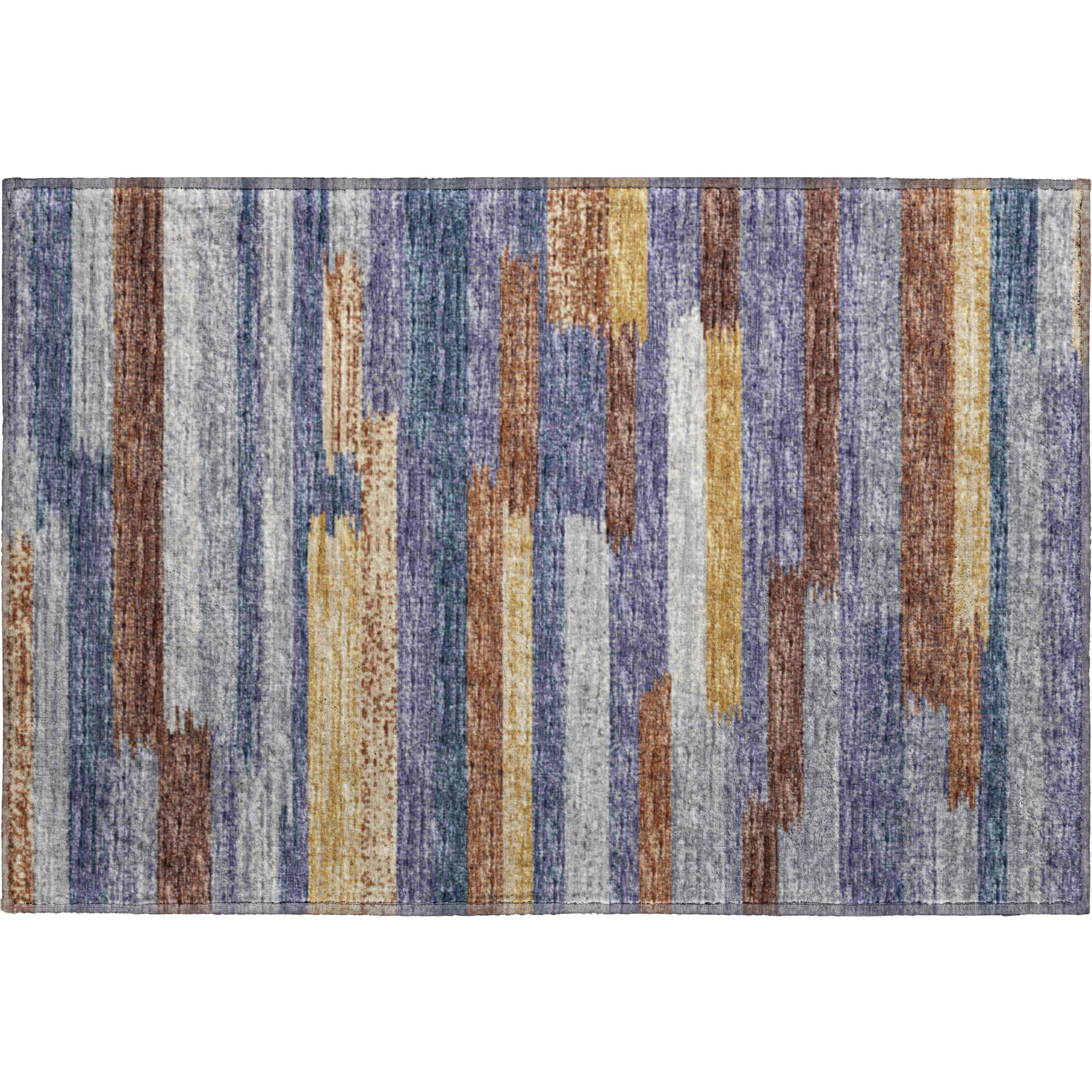 Marrakech Machine Washable Transitional Landscape Multi Rug 1'8" x 2'6" #shape_Rectangle