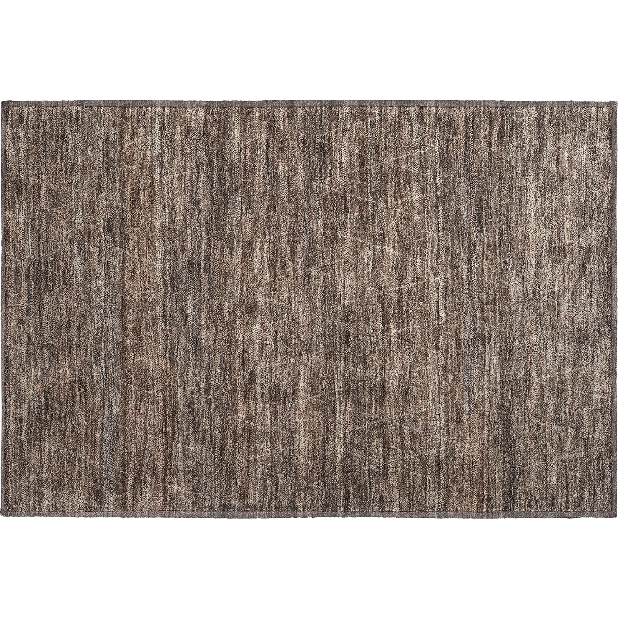Bangkok Machine Washable Transitional Coffee Brown Rug 1'8" x 2'6" #shape_Rectangle