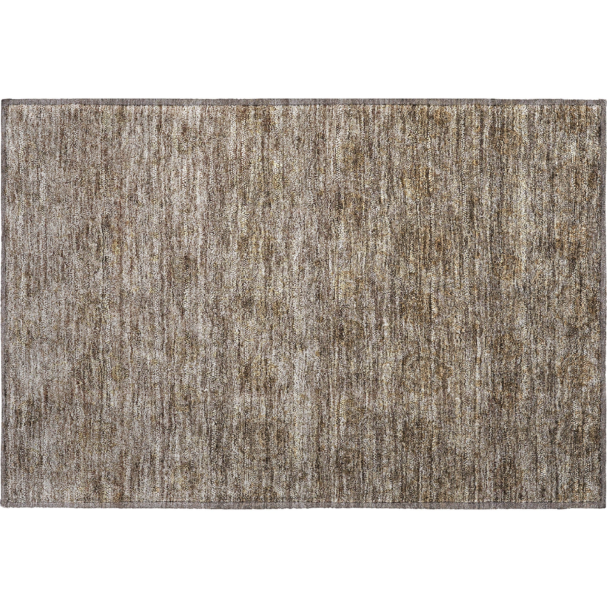 Reykjavik Machine Washable Transitional Brown Rug 1'8" x 2'6" #shape_Rectangle