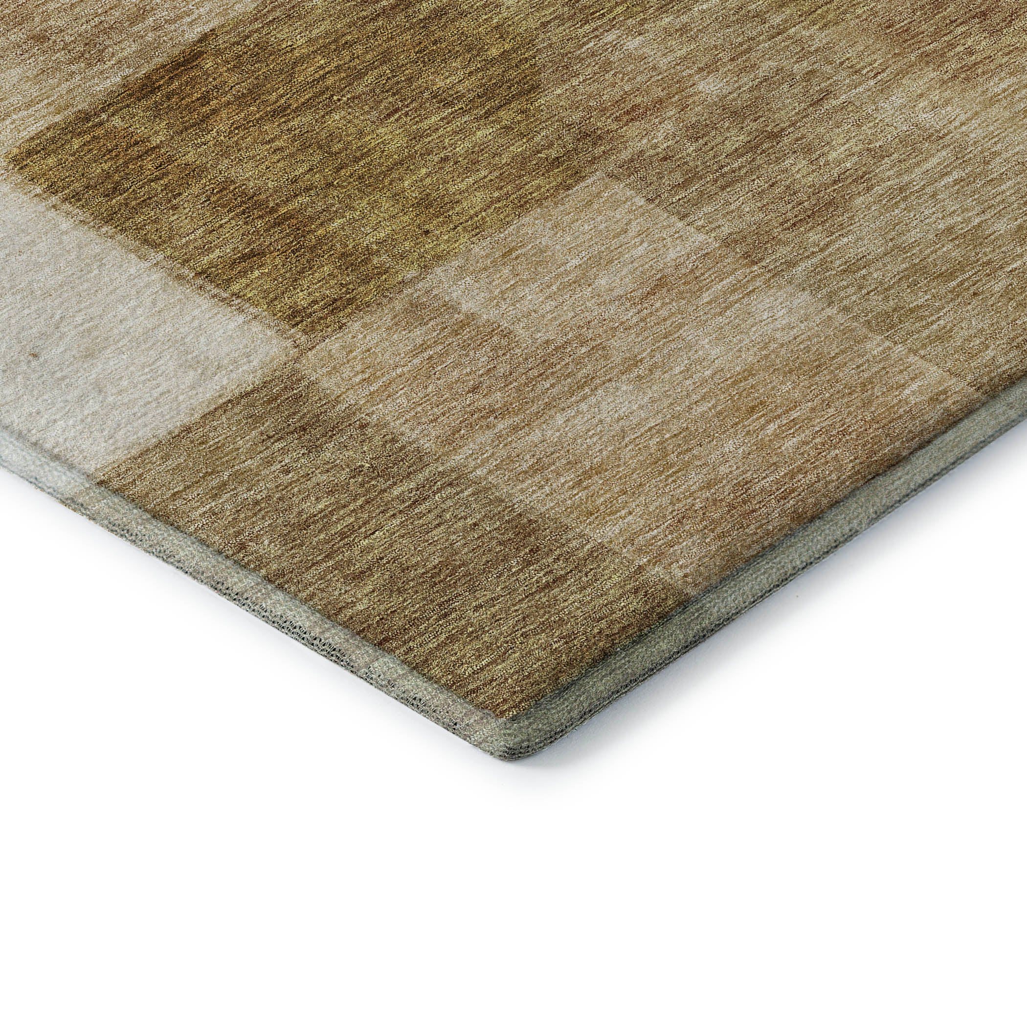 Prague Machine Washable Transitional Terracotta Orange Rug 1'8" x 2'6" #shape_Rectangle