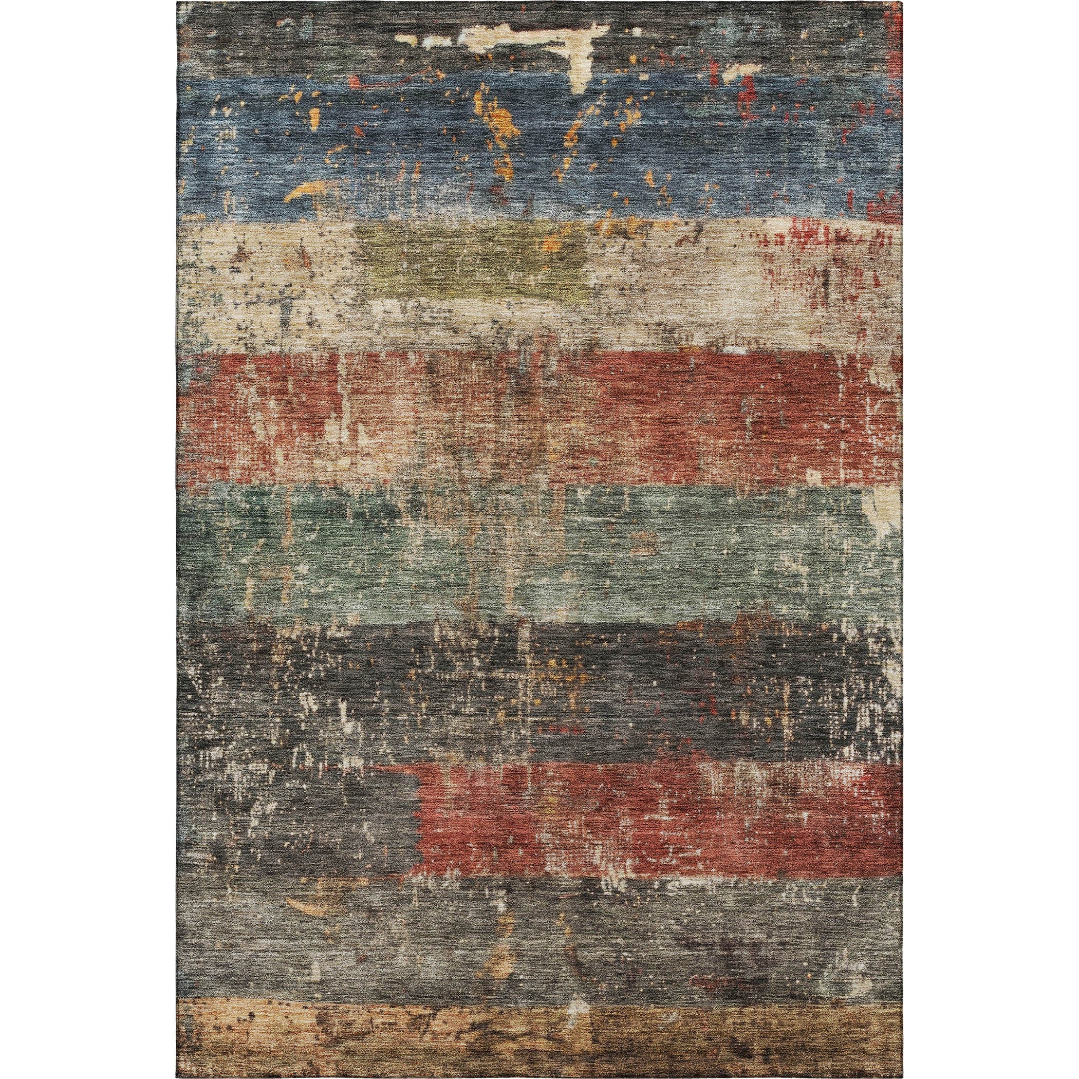 Lisbon Machine Washable Transitional Fern Green Rug 2'6" x 3'10" #shape_Rectangle
