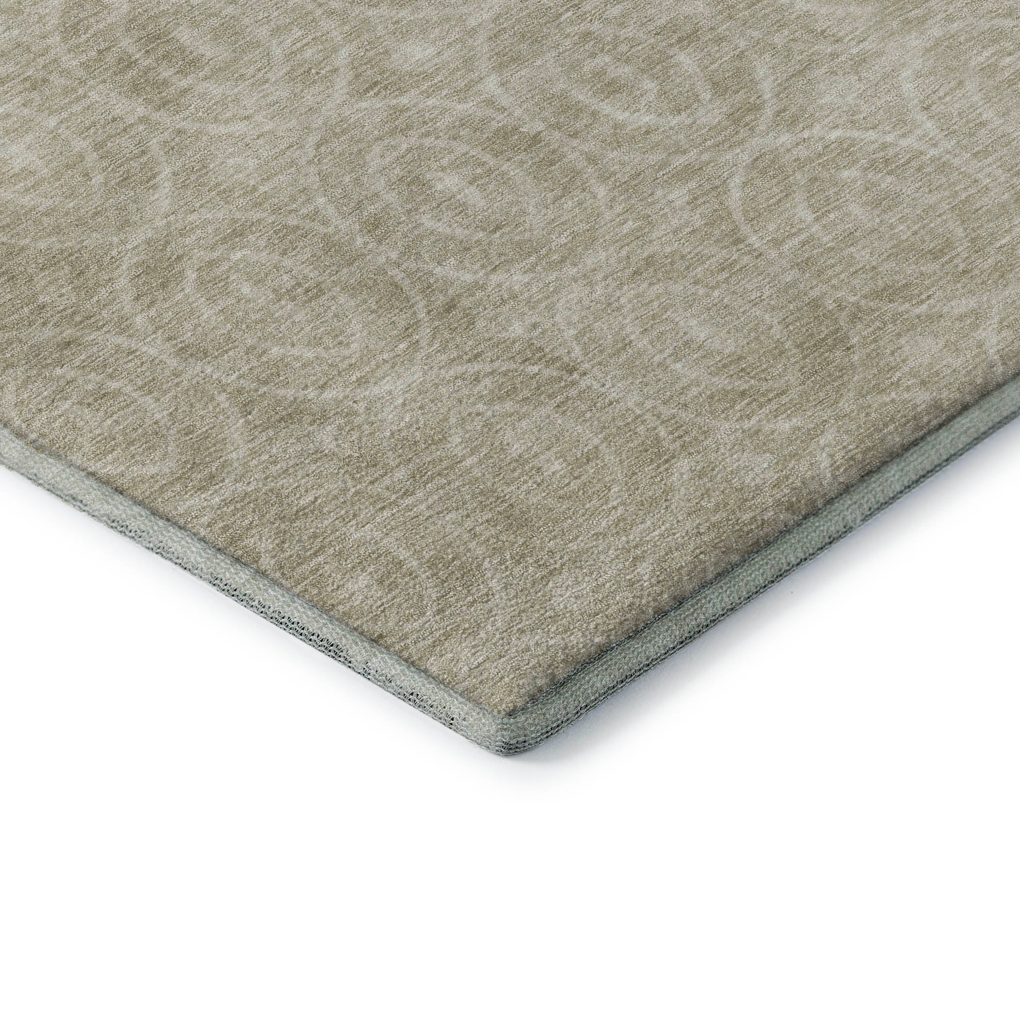 Mostar Machine Washable Transitional Beige Brown Rug 1'8" x 2'6" #shape_Rectangle