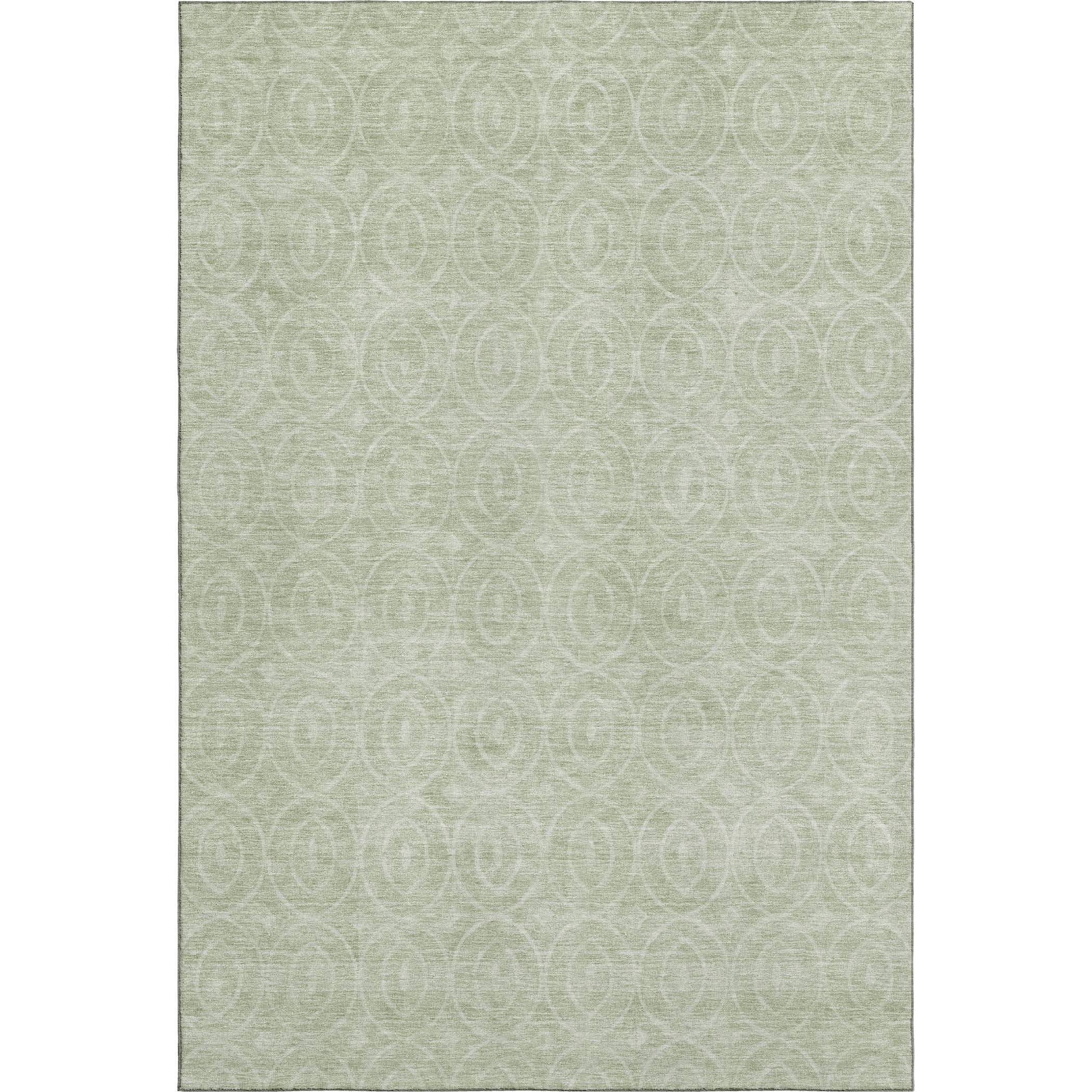Mostar Machine Washable Transitional Mint Green Rug 2'6" x 3'10" #shape_Rectangle