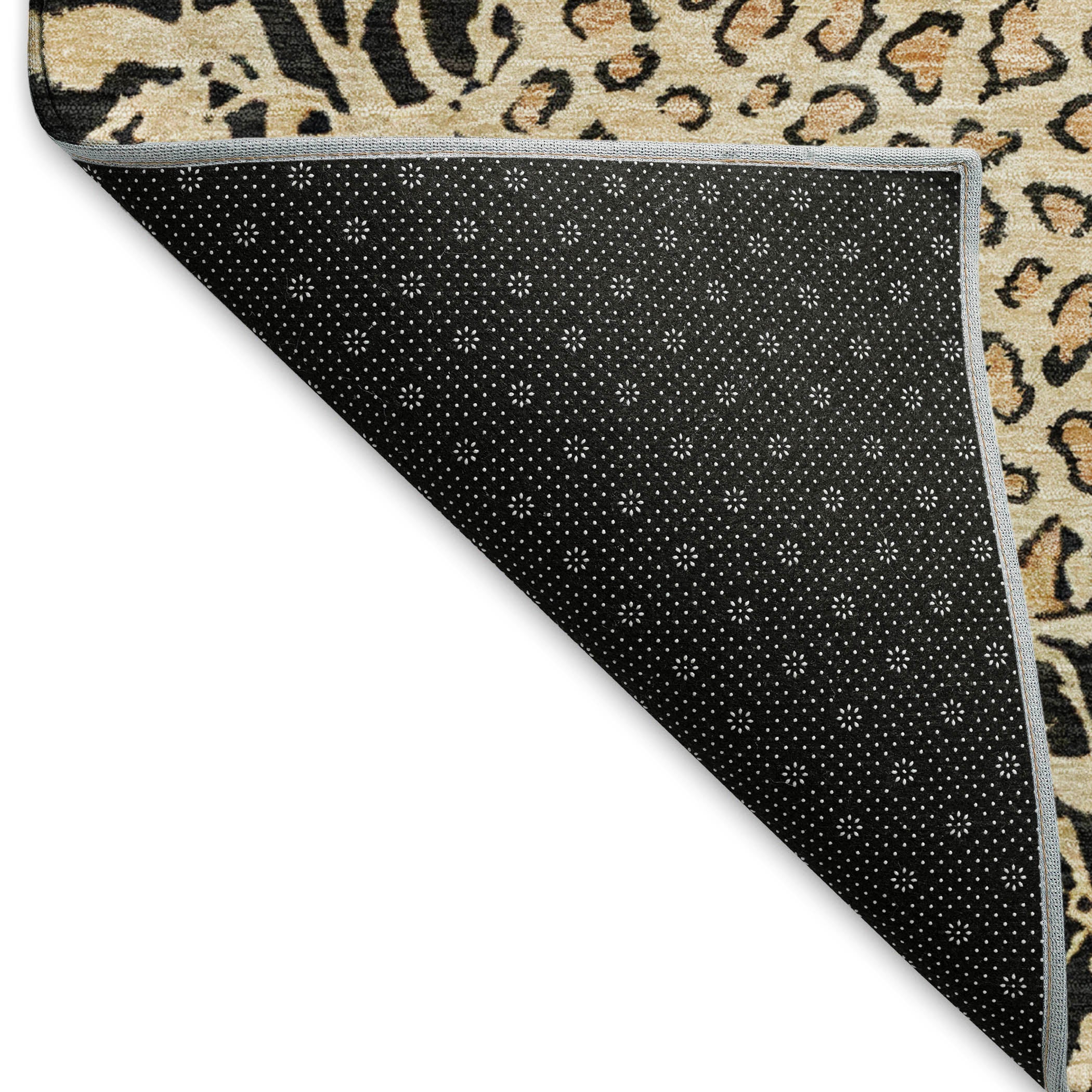 Baku Machine Washable Transitional Gold Rug 1'8" x 2'6" #shape_Rectangle