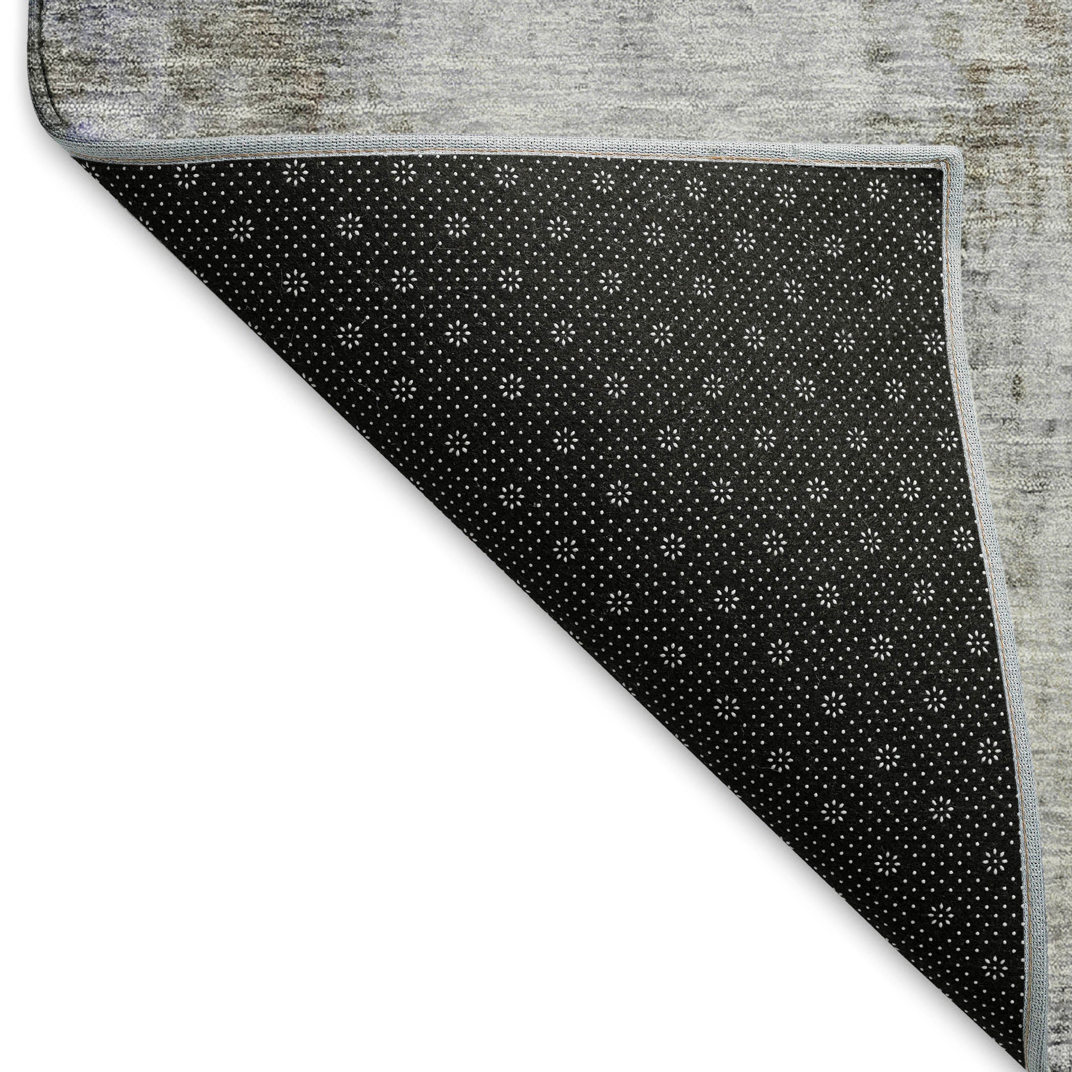 Marrakech Machine Washable Transitional Brown Rug 1'8" x 2'6" #shape_Rectangle