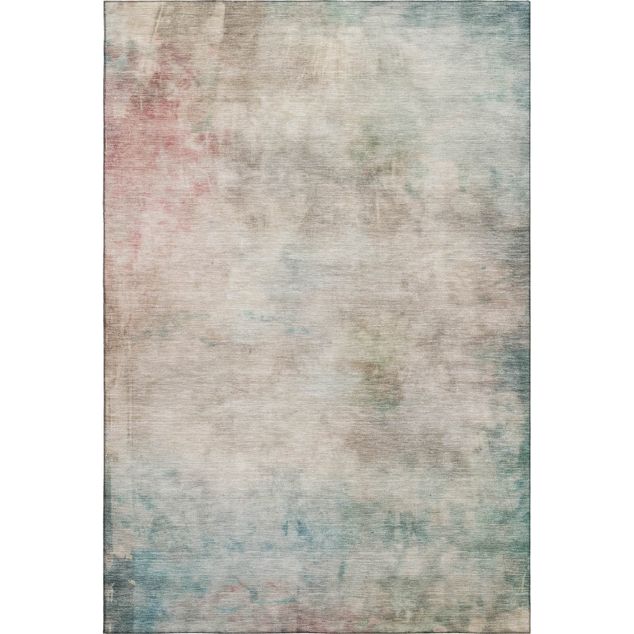 Bern Machine Washable Transitional Taupe Brown Rug 2'6" x 3'10" #shape_Rectangle