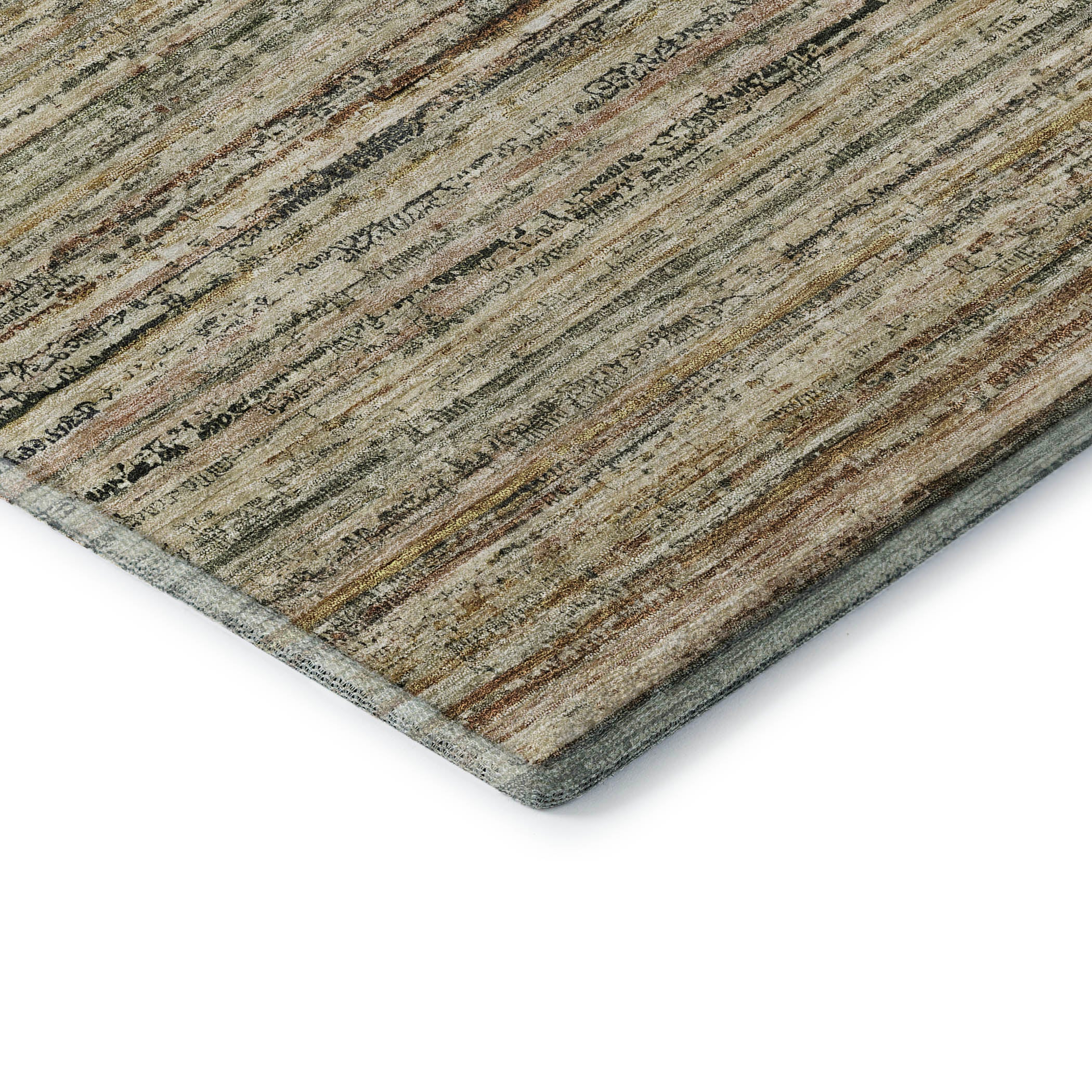 Oslo Machine Washable Transitional Beige Brown Rug 1'8" x 2'6" #shape_Rectangle