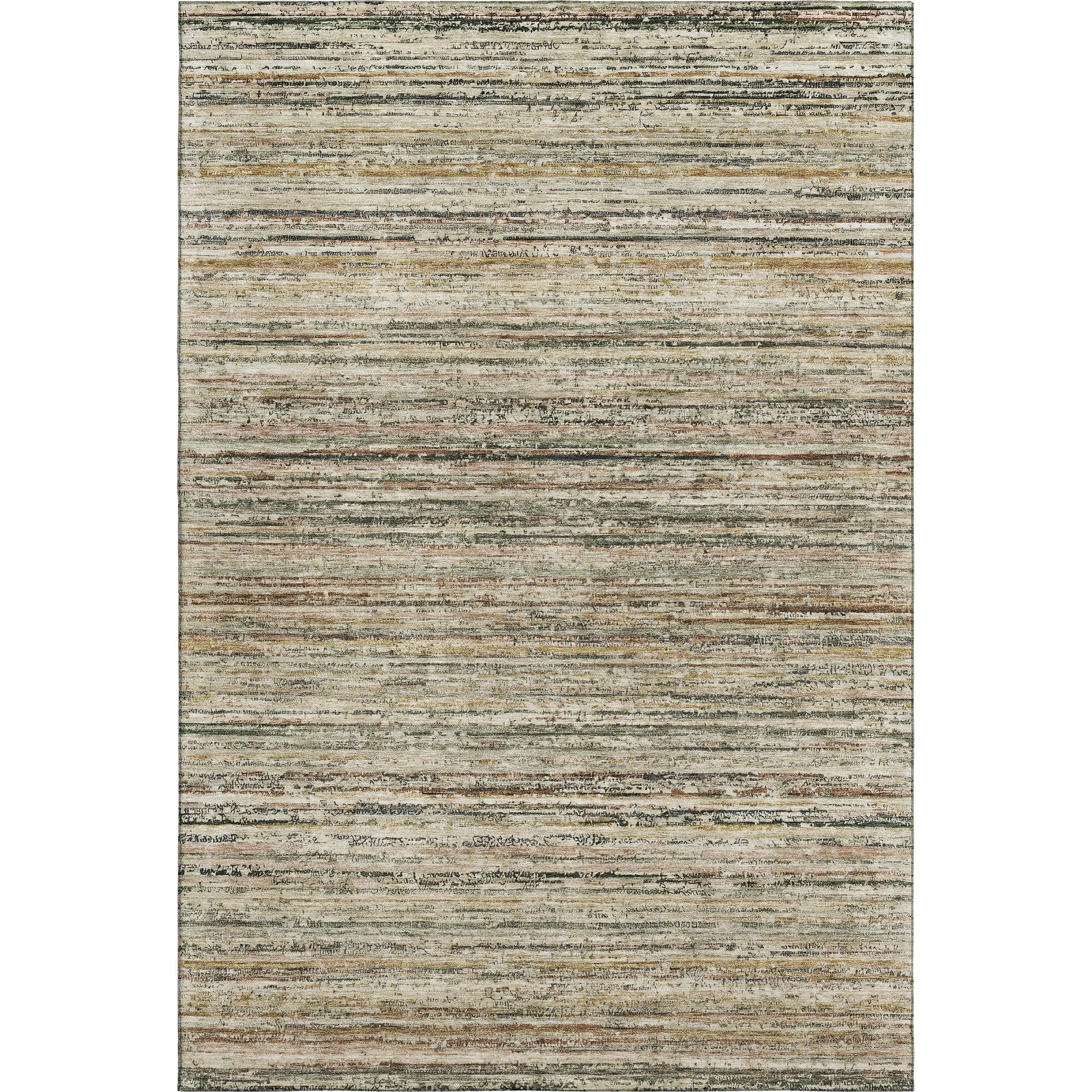 Oslo Machine Washable Transitional Beige Brown Rug 2'6" x 3'10" #shape_Rectangle