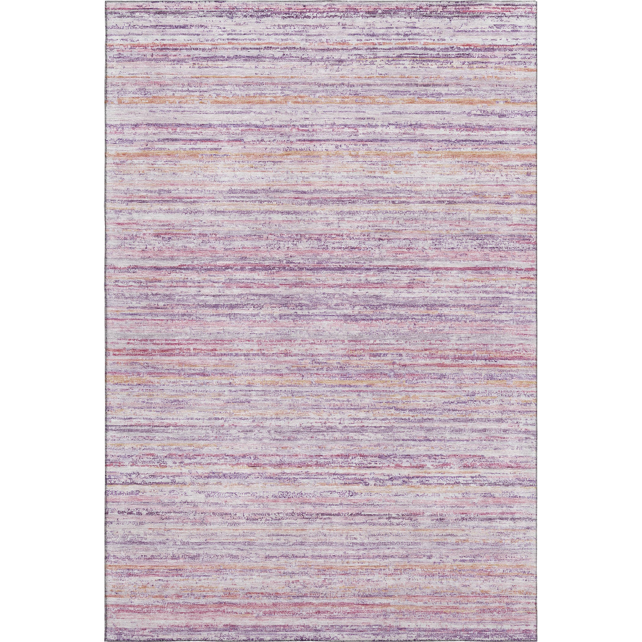Oslo Machine Washable Transitional Mauve Pink Rug 2'6" x 3'10" #shape_Rectangle