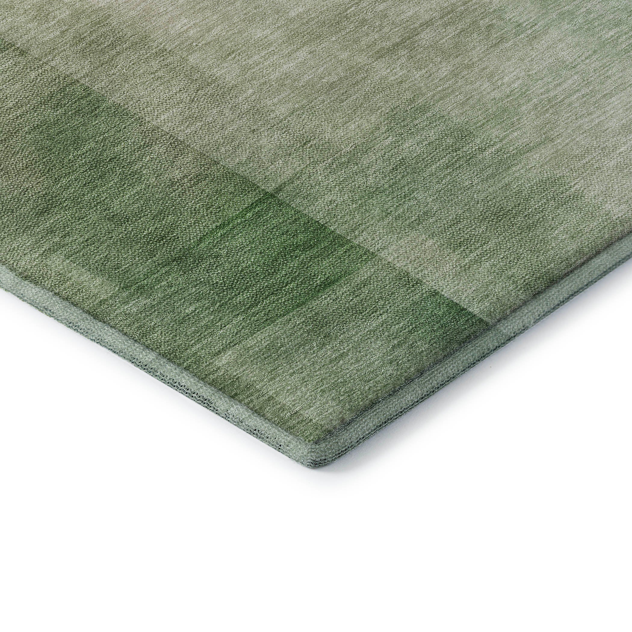 Tbilisi Machine Washable Transitional Aloe Green Rug 1'8" x 2'6" #shape_Rectangle