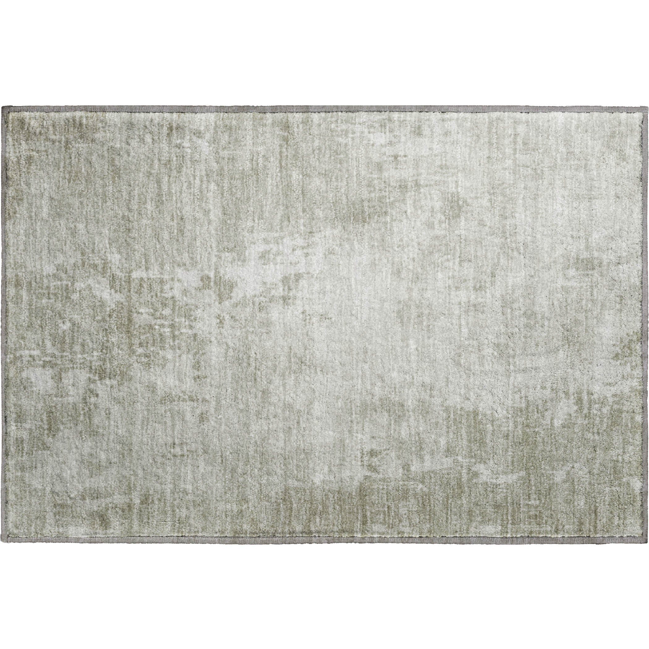 Salzburg Machine Washable Transitional Linen Ivory Rug 1'8" x 2'6" #shape_Rectangle