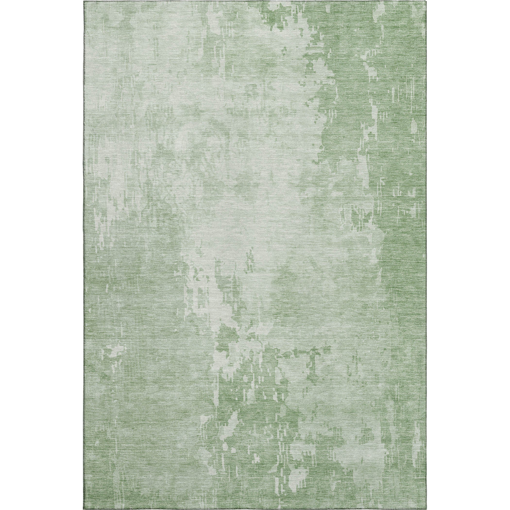 Salzburg Machine Washable Transitional Mint Green Rug 2'6" x 3'10" #shape_Rectangle