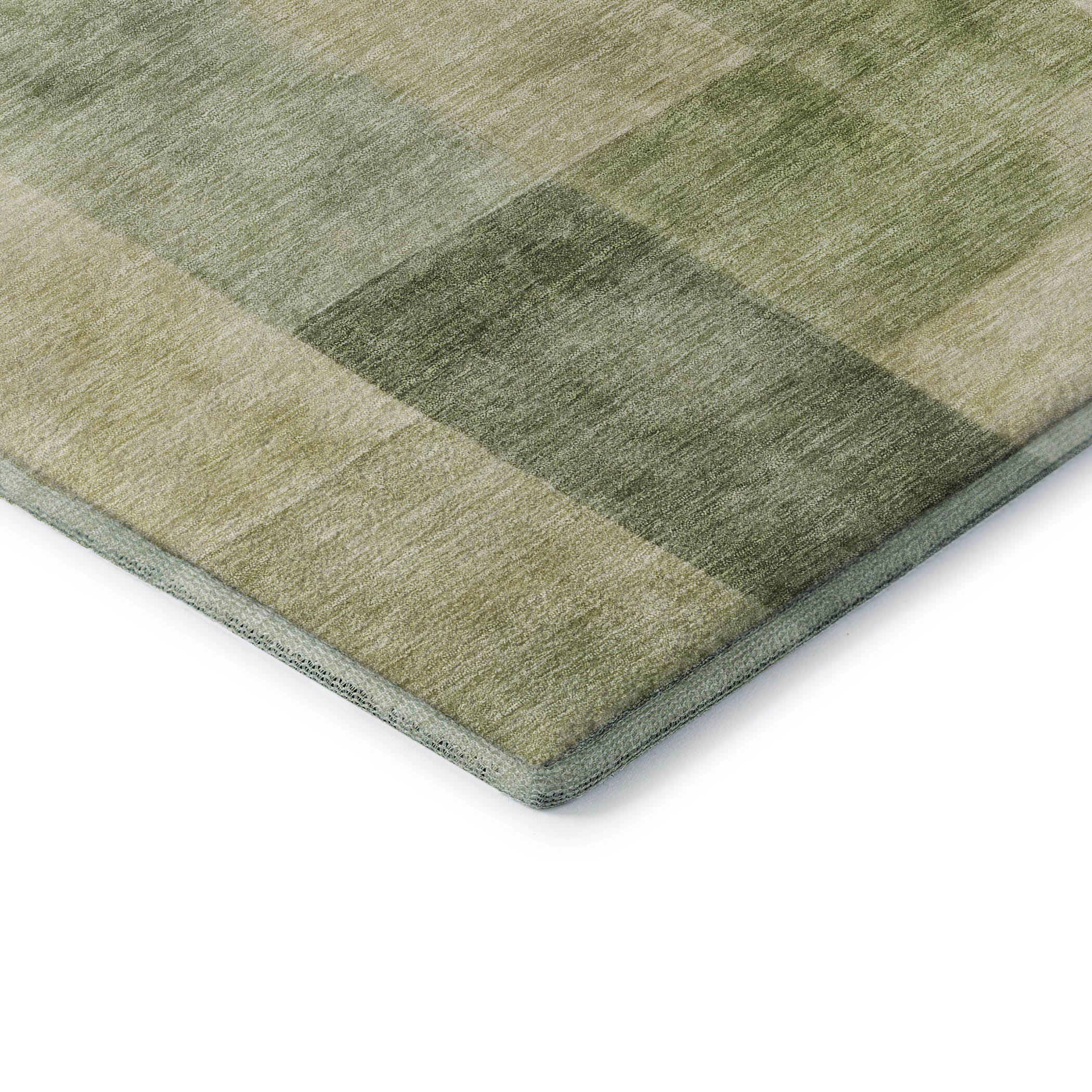 Kyoto Machine Washable Transitional Aloe Green Rug 1'8" x 2'6" #shape_Rectangle