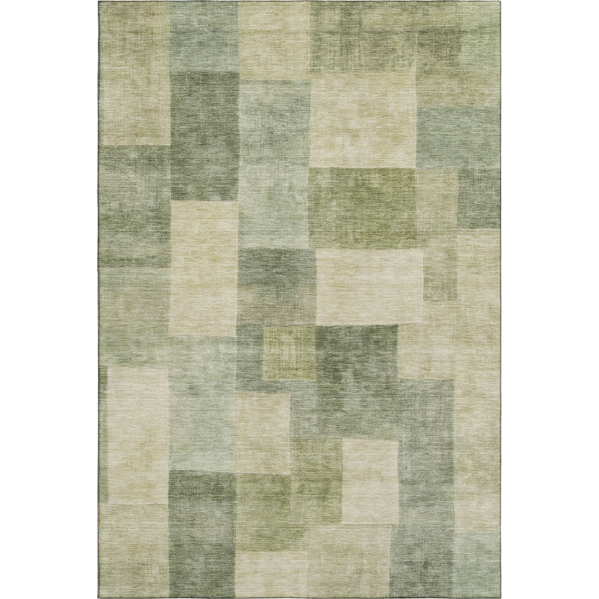 Kyoto Machine Washable Transitional Aloe Green Rug 2'6" x 3'10" #shape_Rectangle