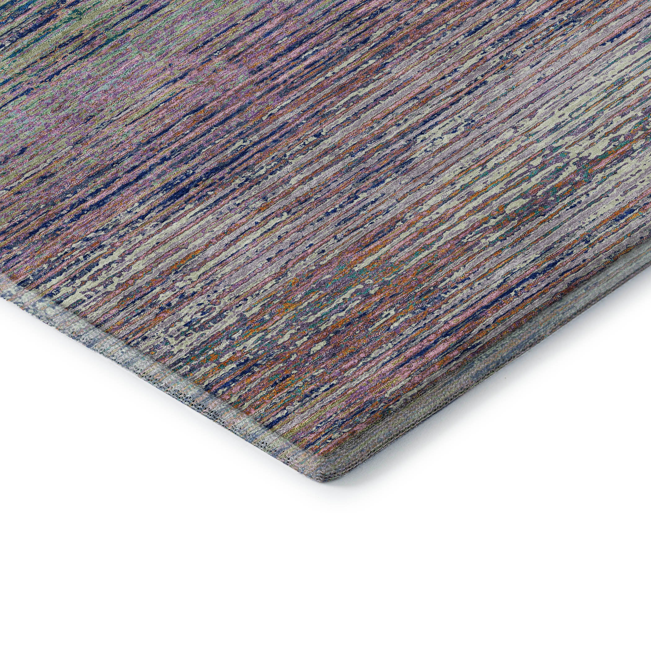 Dublin Machine Washable Transitional Blush Pink Rug 1'8" x 2'6" #shape_Rectangle