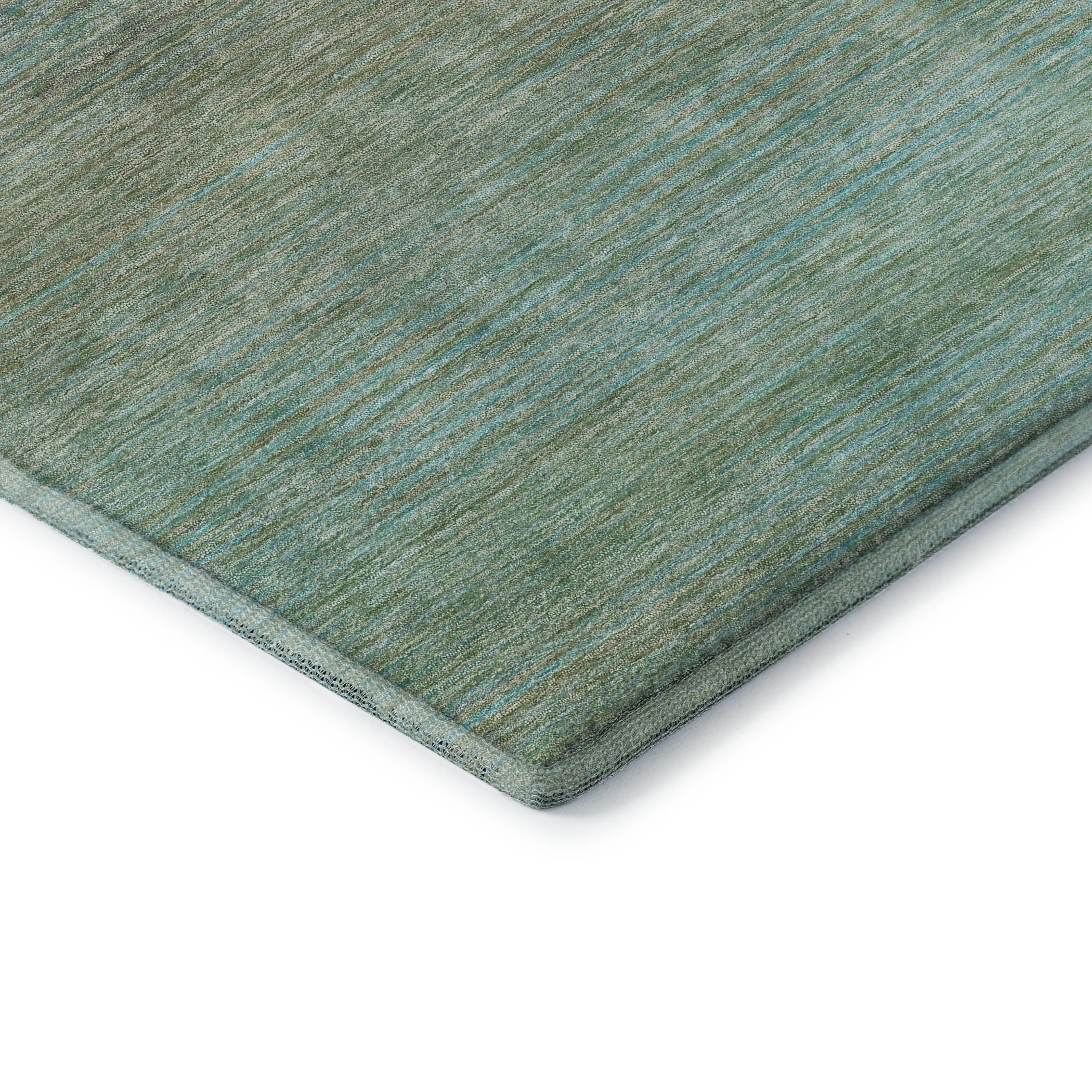 Montevideo Machine Washable Transitional Teal Rug 1'8" x 2'6" #shape_Rectangle