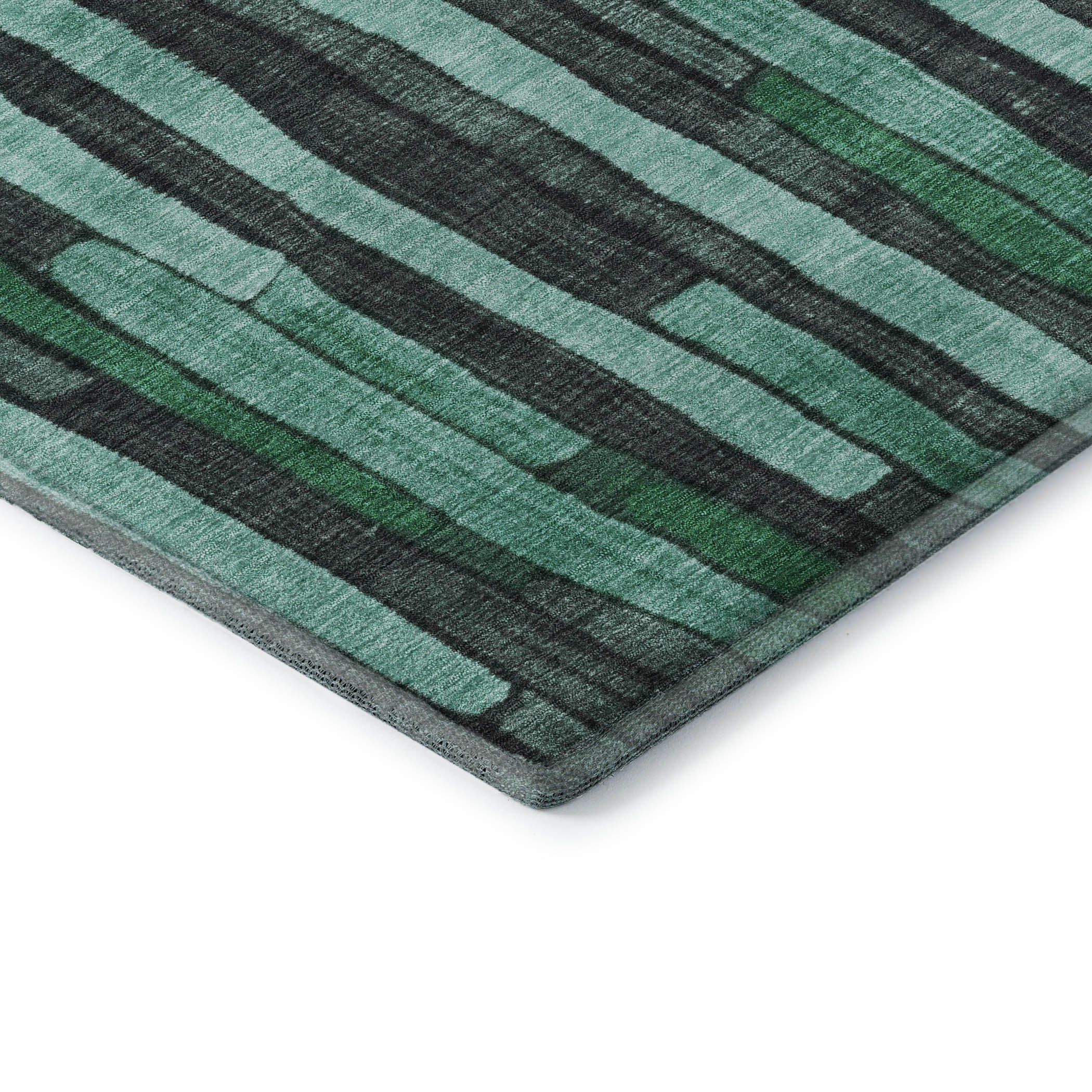 Cusco Machine Washable Transitional Sage Green Rug 1'8" x 2'6" #shape_Rectangle